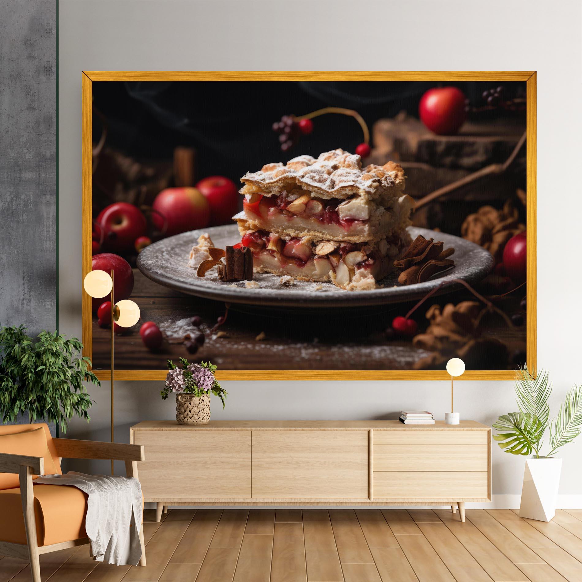 Vászonkép Apple Cinnamon mockup 9