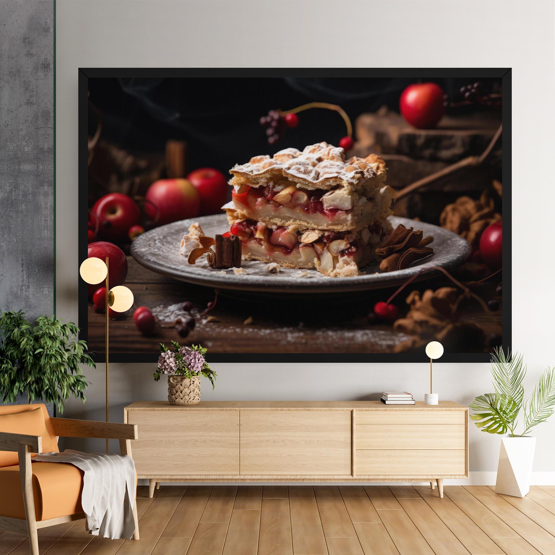 Vászonkép Apple Cinnamon mockup 9