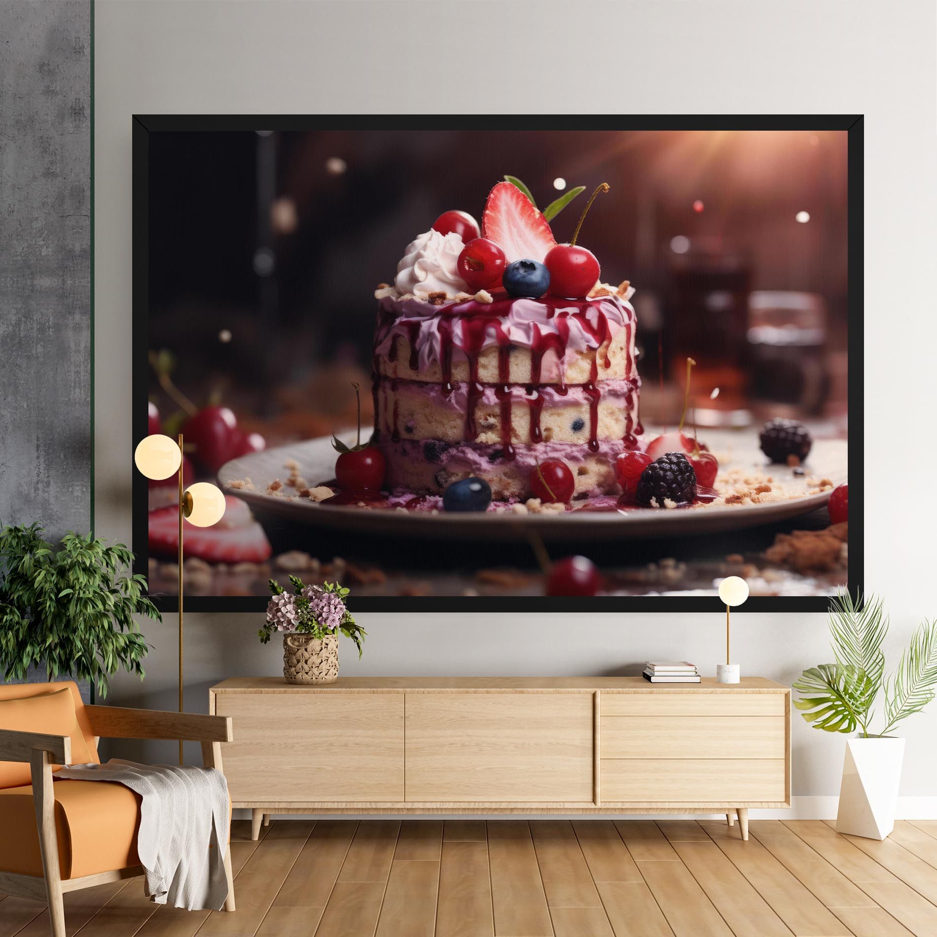 Berries Dessert mockup 9