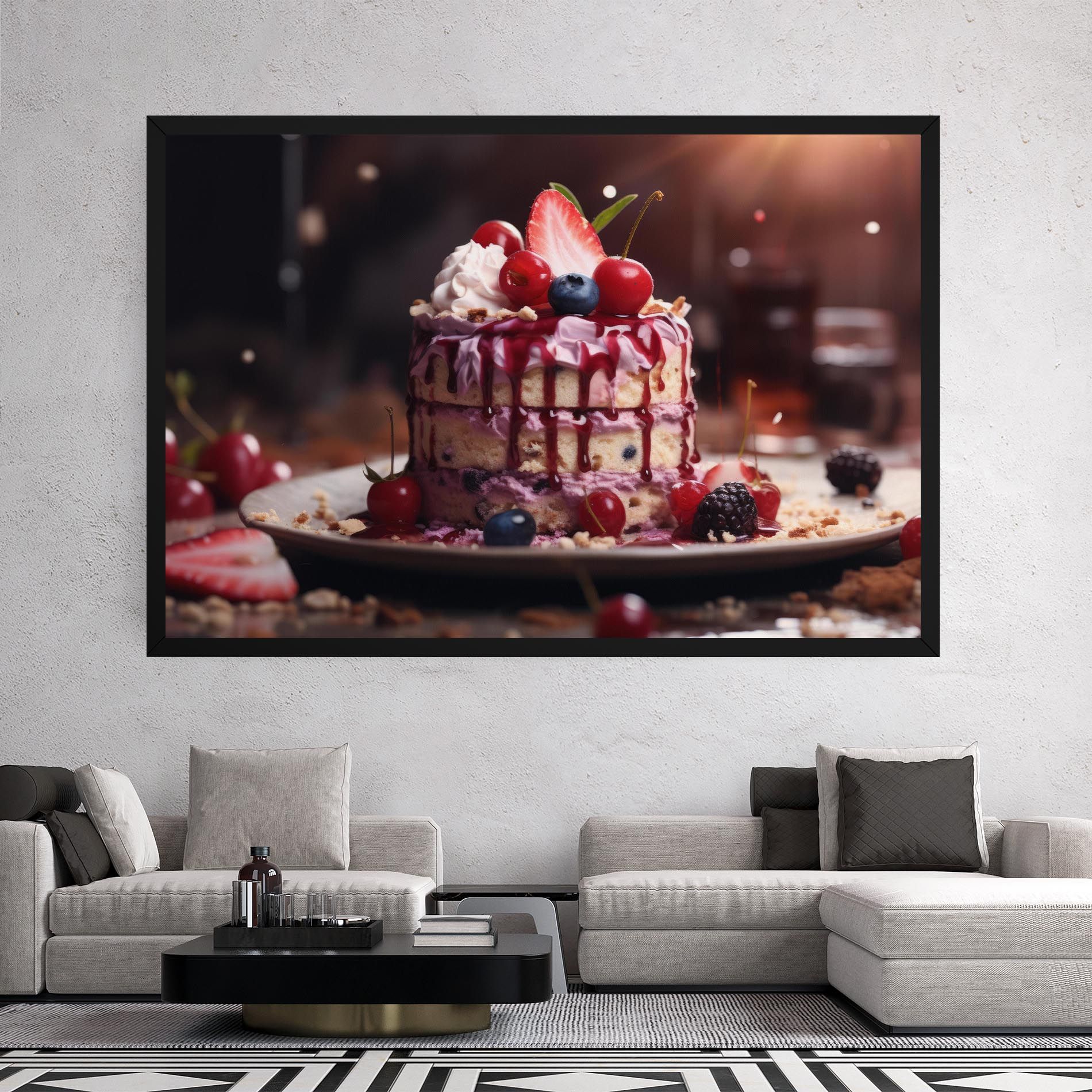 Berries Dessert mockup 2