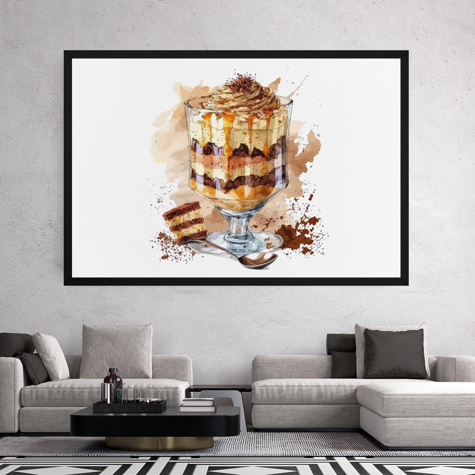 Vászonkép Cup Dessert mockup 2