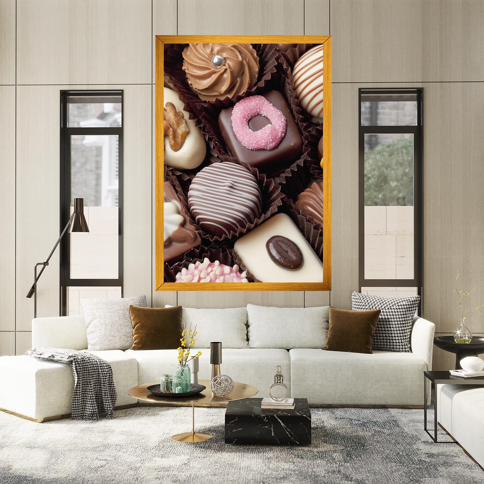 Chocolate Bonbons mockup 2