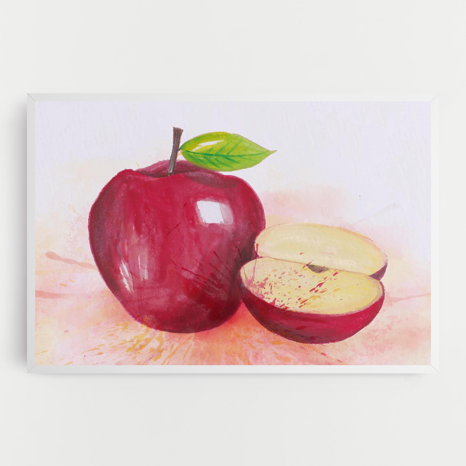 Vászonkép Apple Art mockup 0