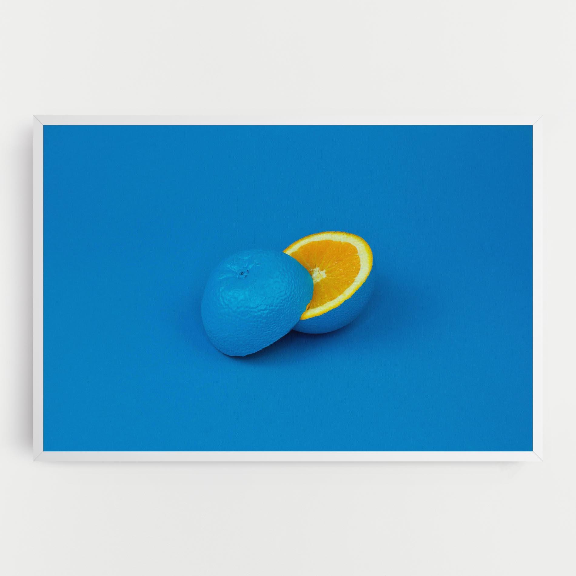 Vászonkép Blue Orange mockup 0