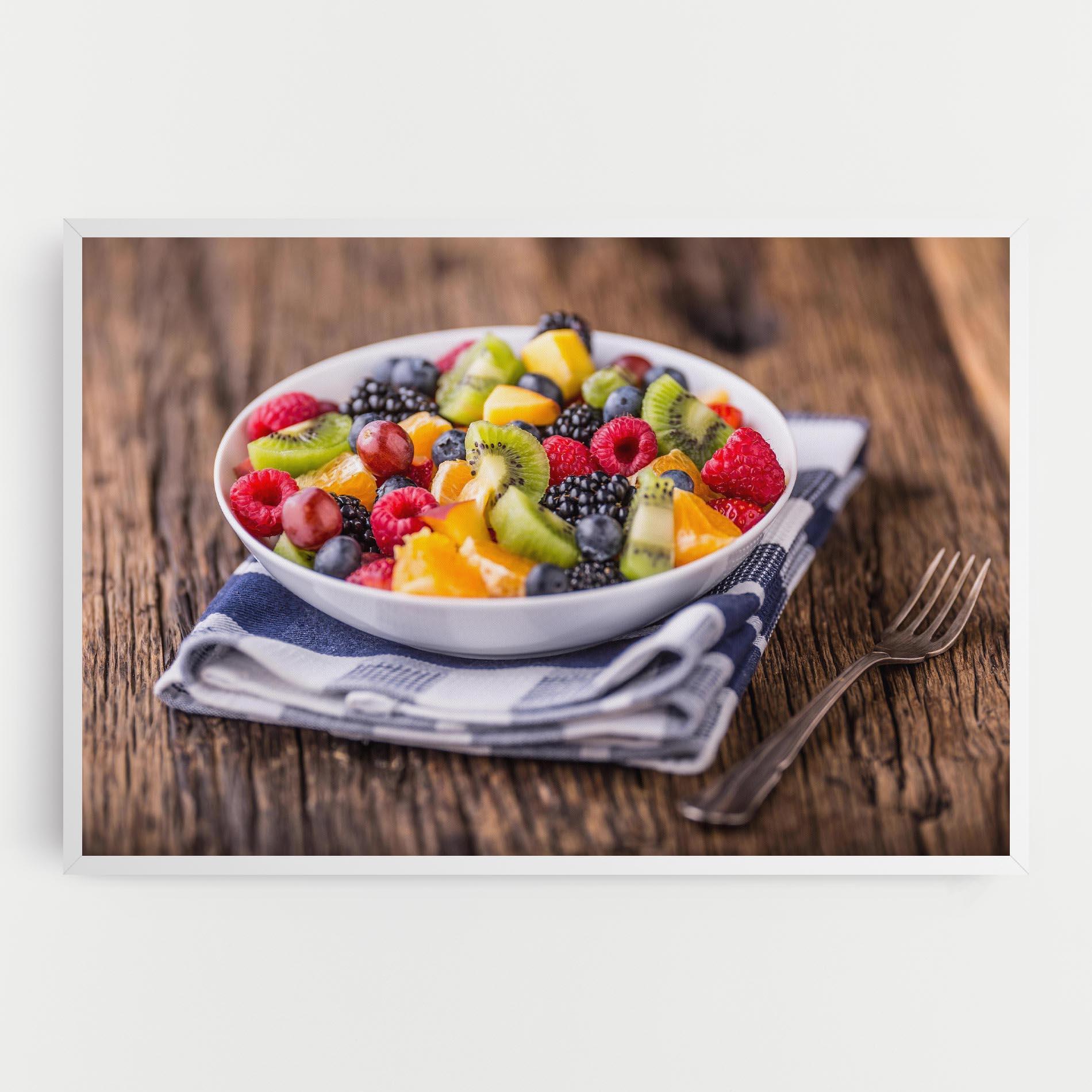 Vászonkép Fruit Salad mockup 0