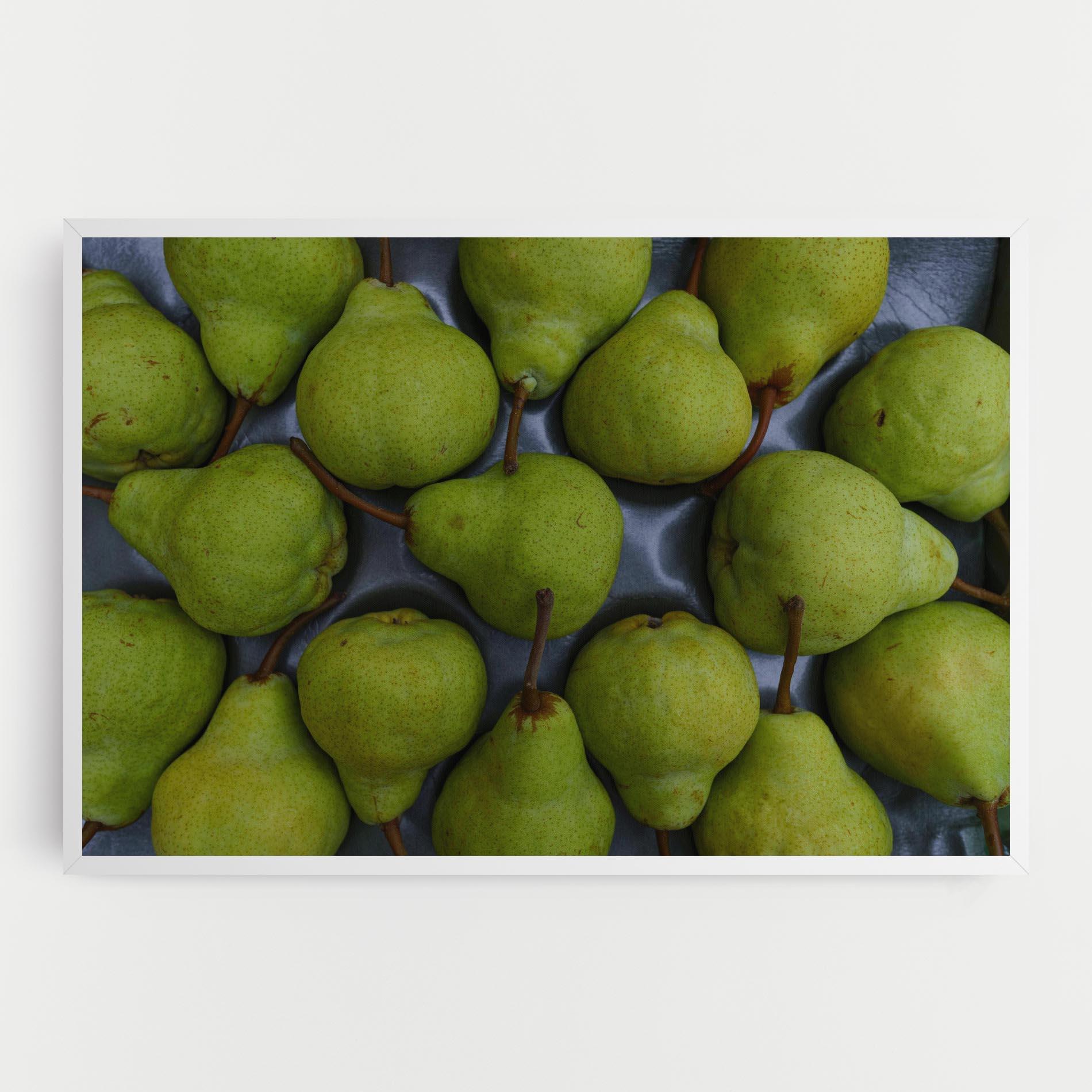 Vászonkép Green Pear mockup 0