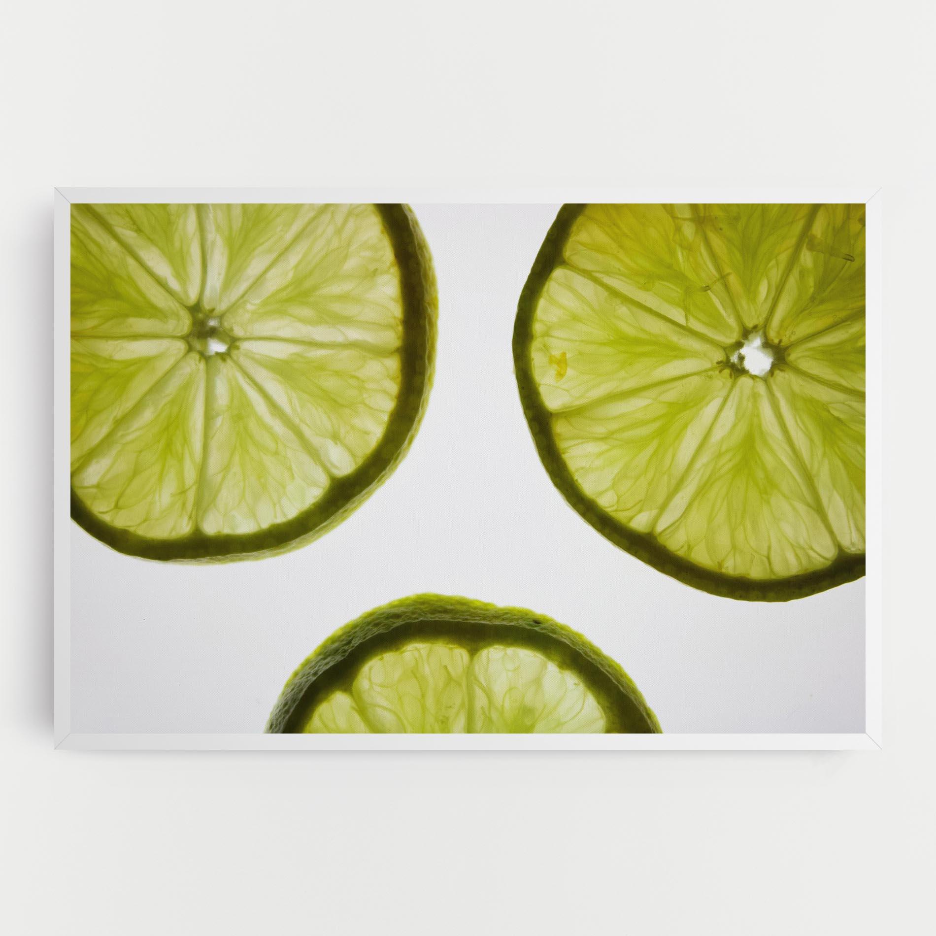 Vászonkép Lime Slice mockup 0