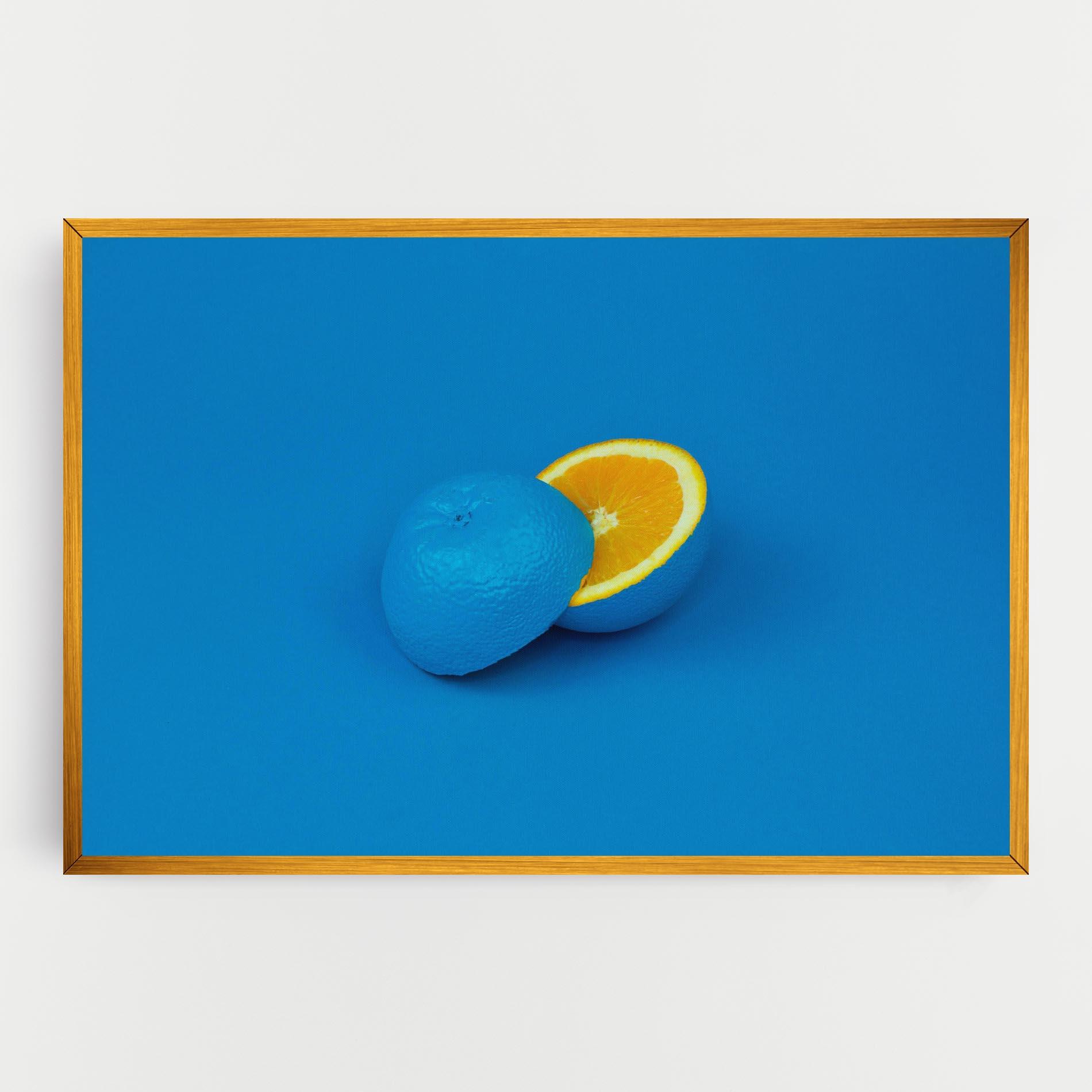 Vászonkép Blue Orange mockup 0