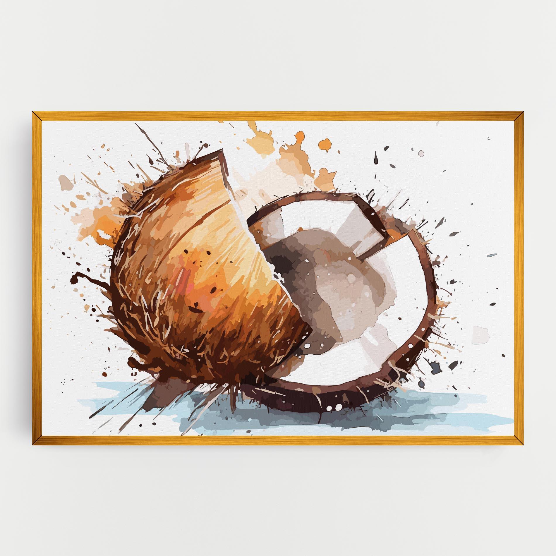 Vászonkép Coconut Art mockup 0
