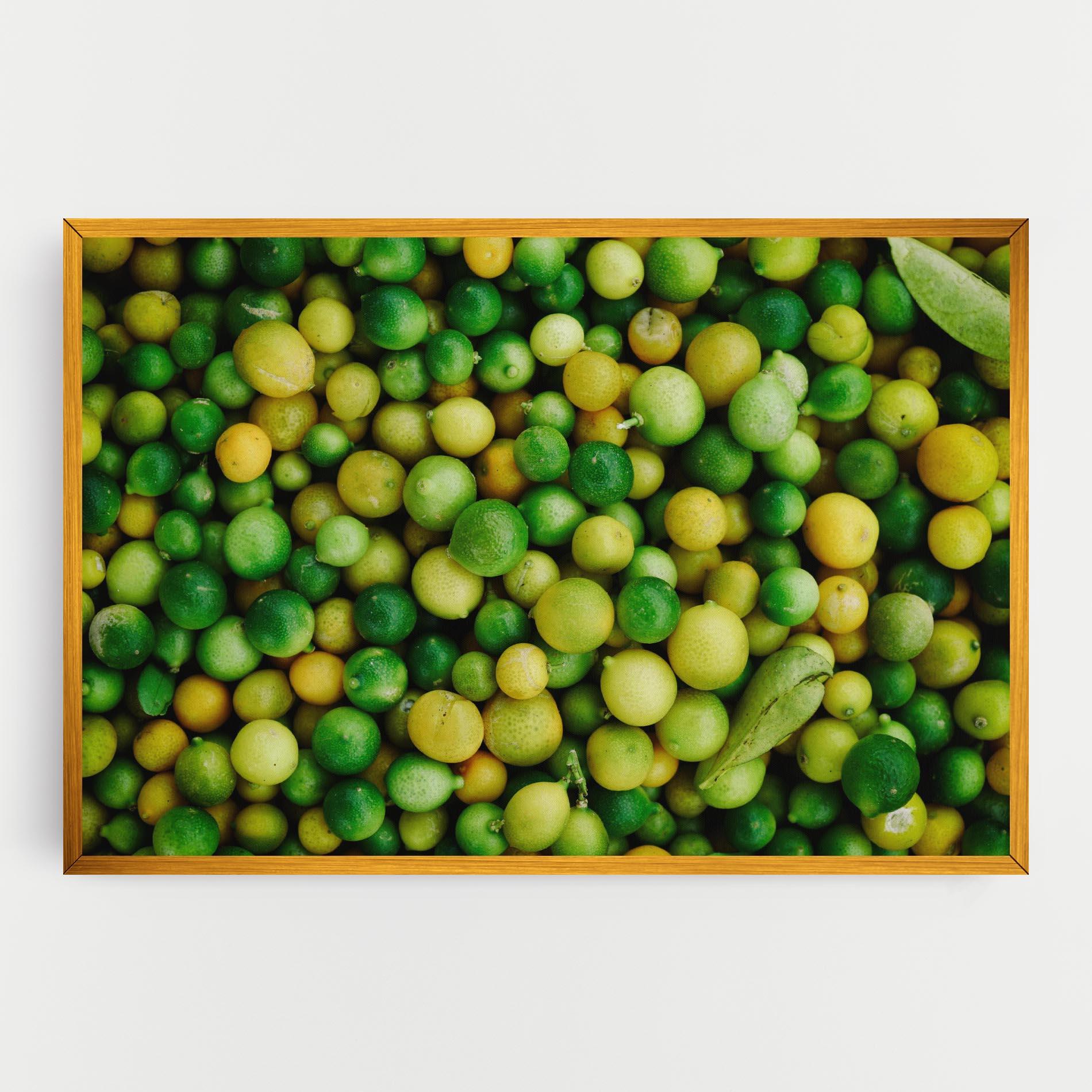 Vászonkép Green Lime mockup 0