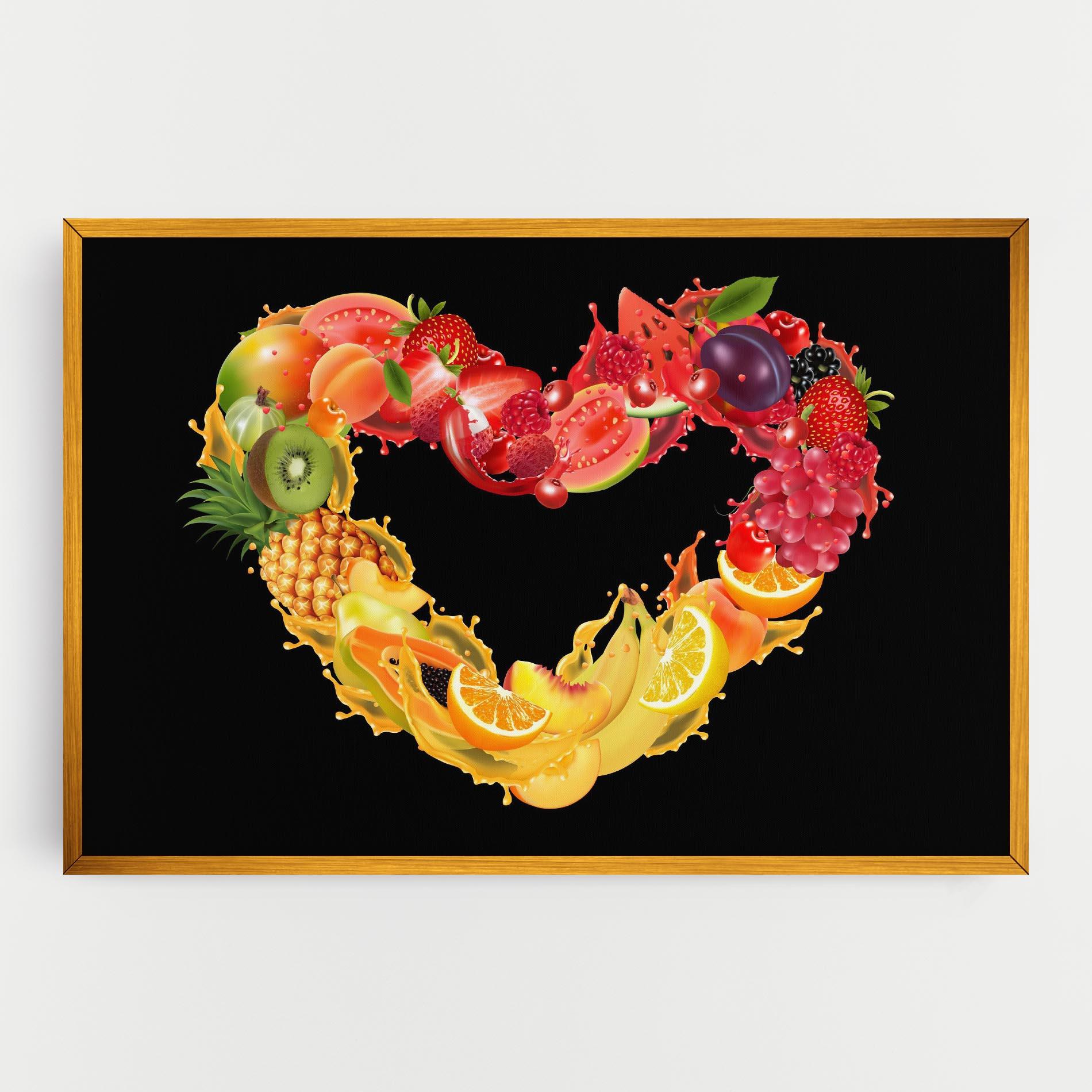 Vászonkép Juice Frame mockup 0