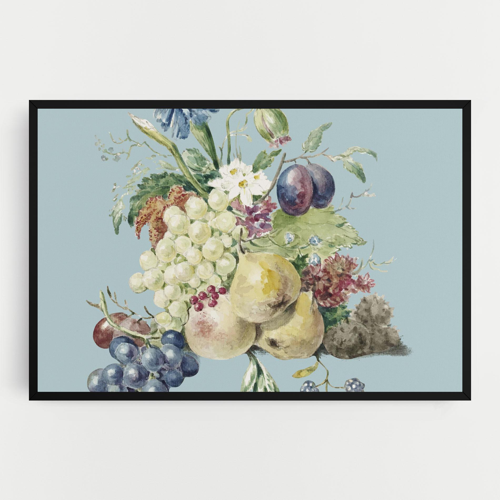 Vászonkép Fruit Paintig mockup 0