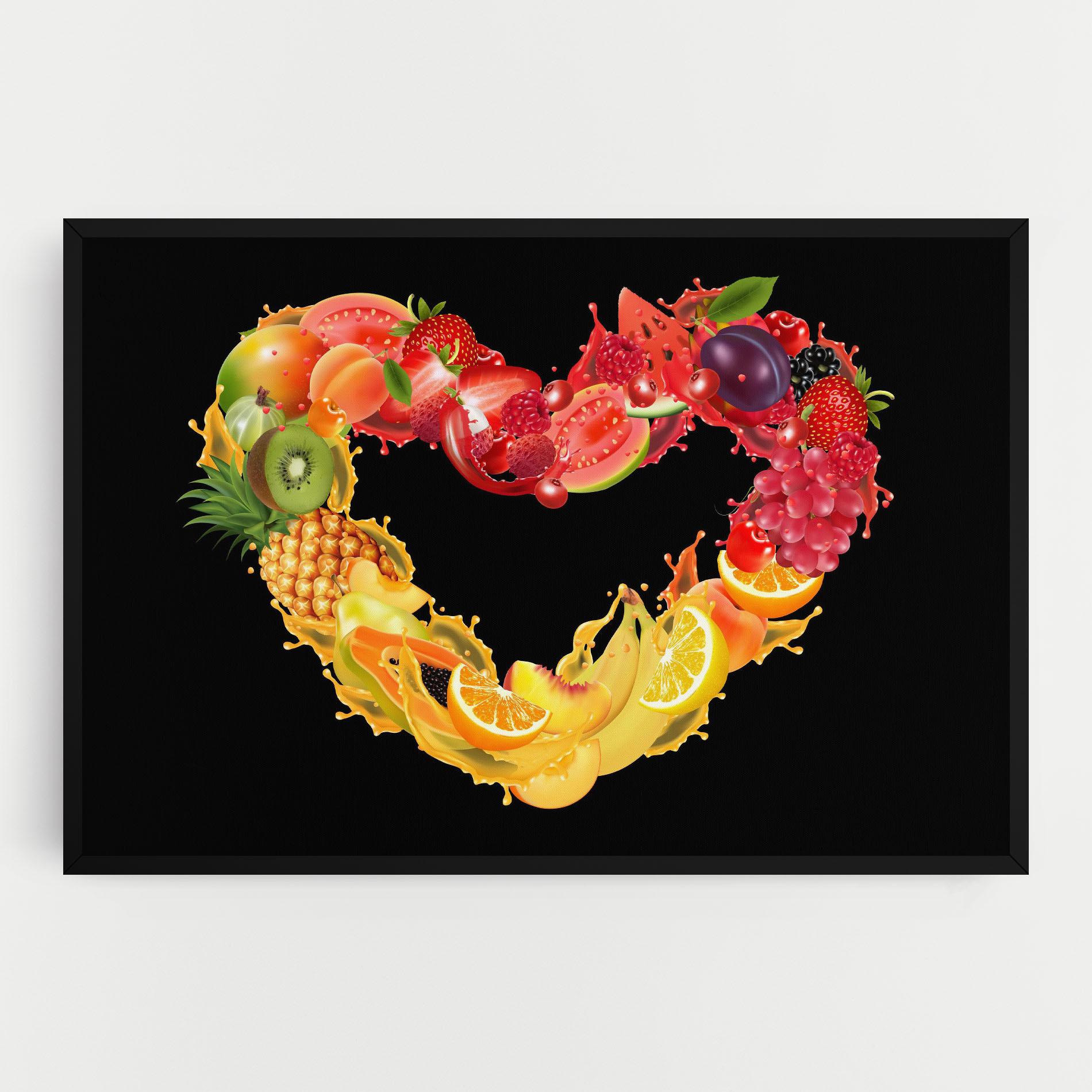 Vászonkép Juice Frame mockup 0