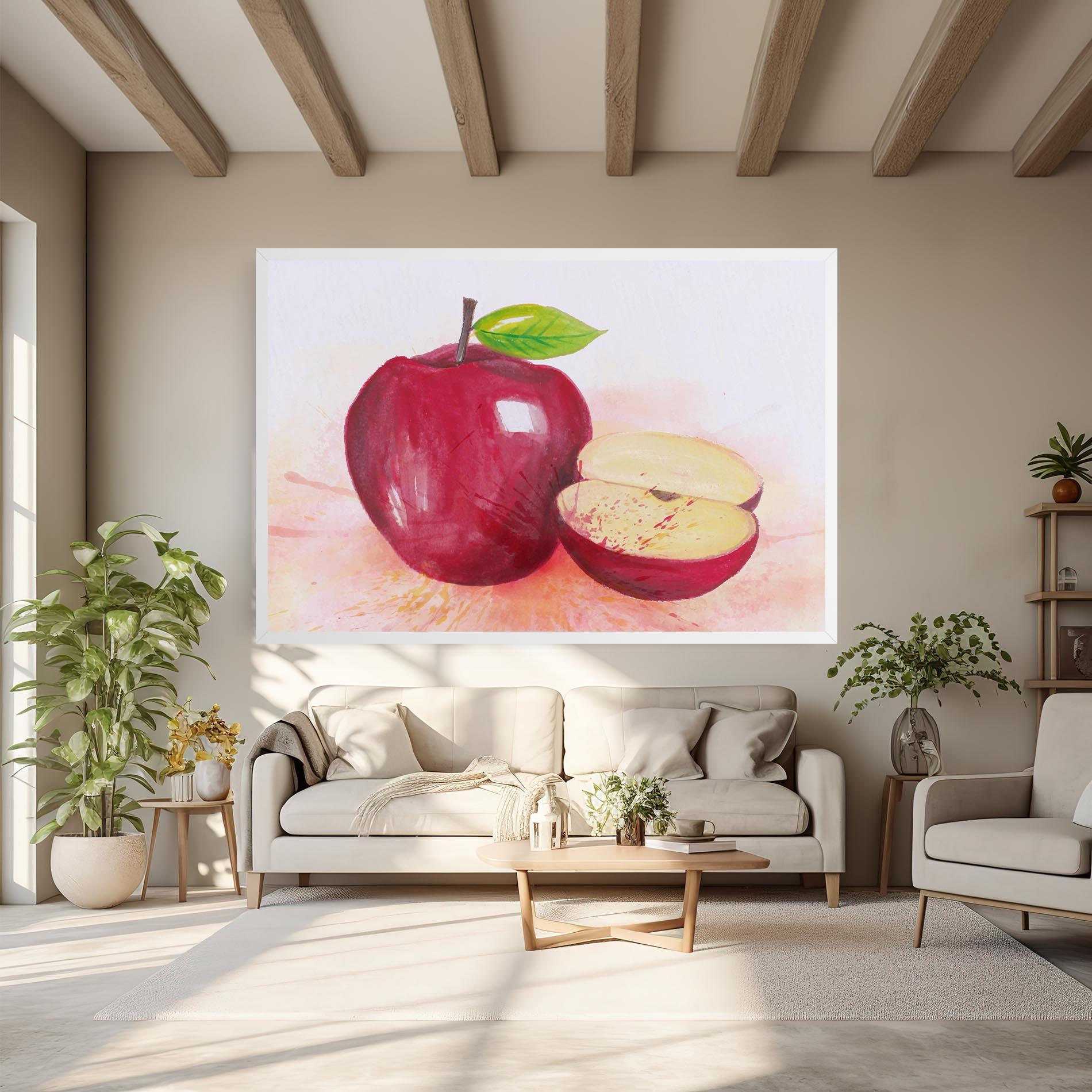 Vászonkép Apple Art mockup 6