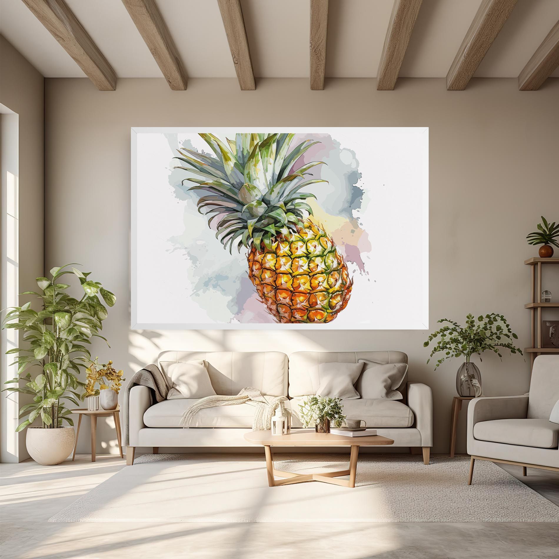 Artistic Pineapple mockup 6