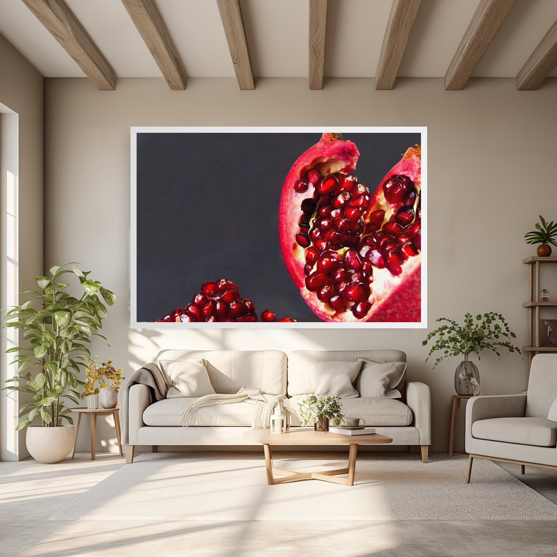 Vászonkép Open Pomegranate mockup 6