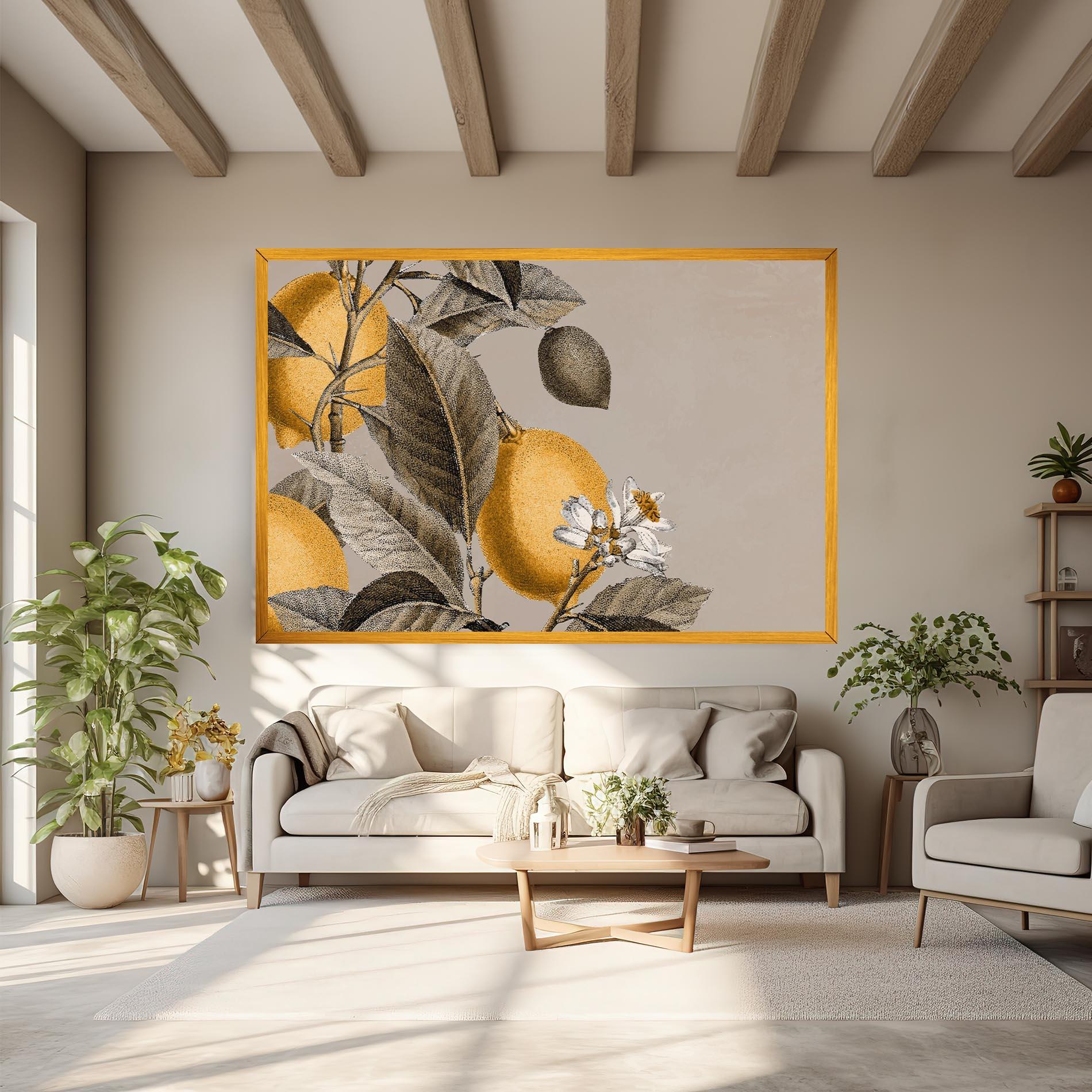 Vászonkép Lime Tree mockup 6