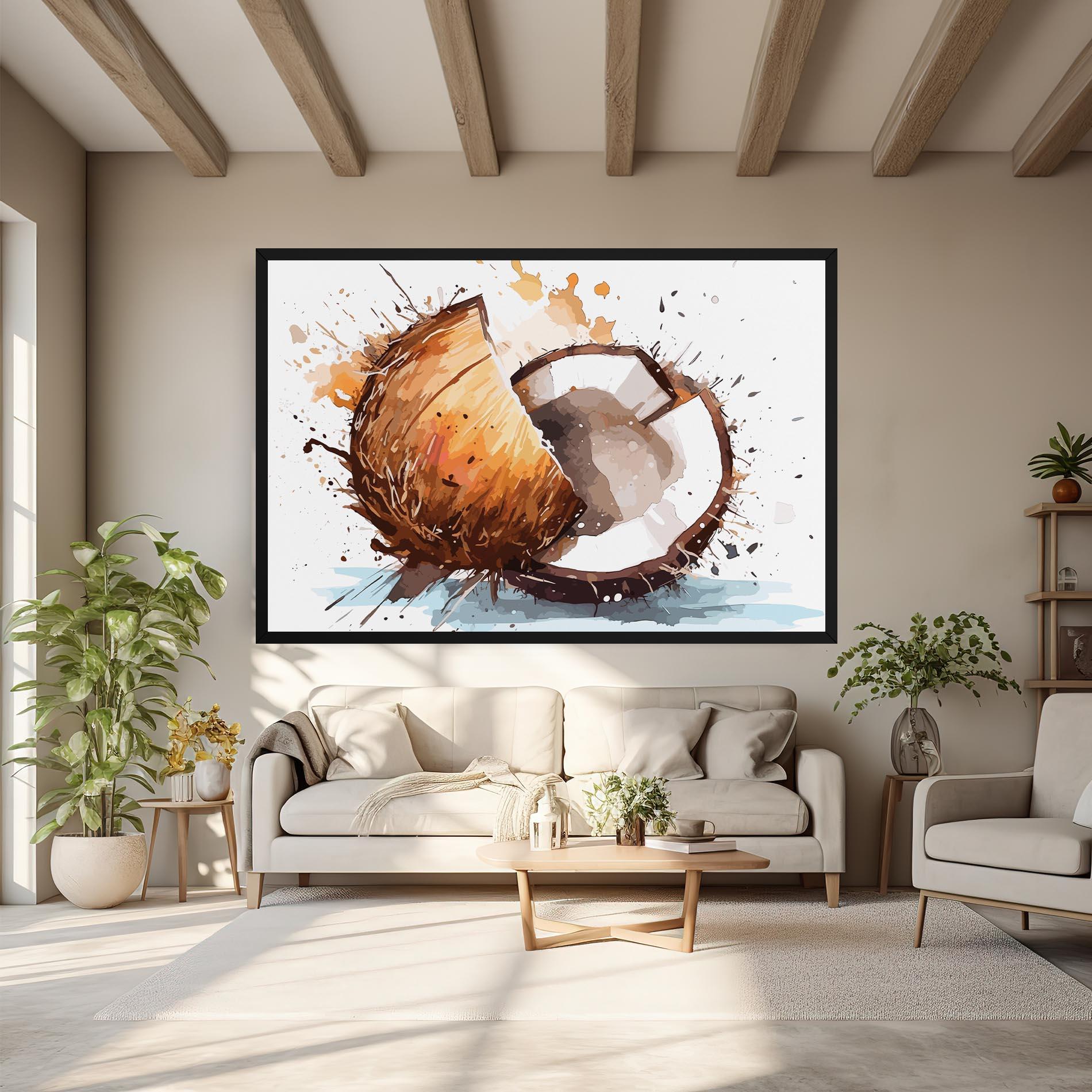 Vászonkép Coconut Art mockup 6