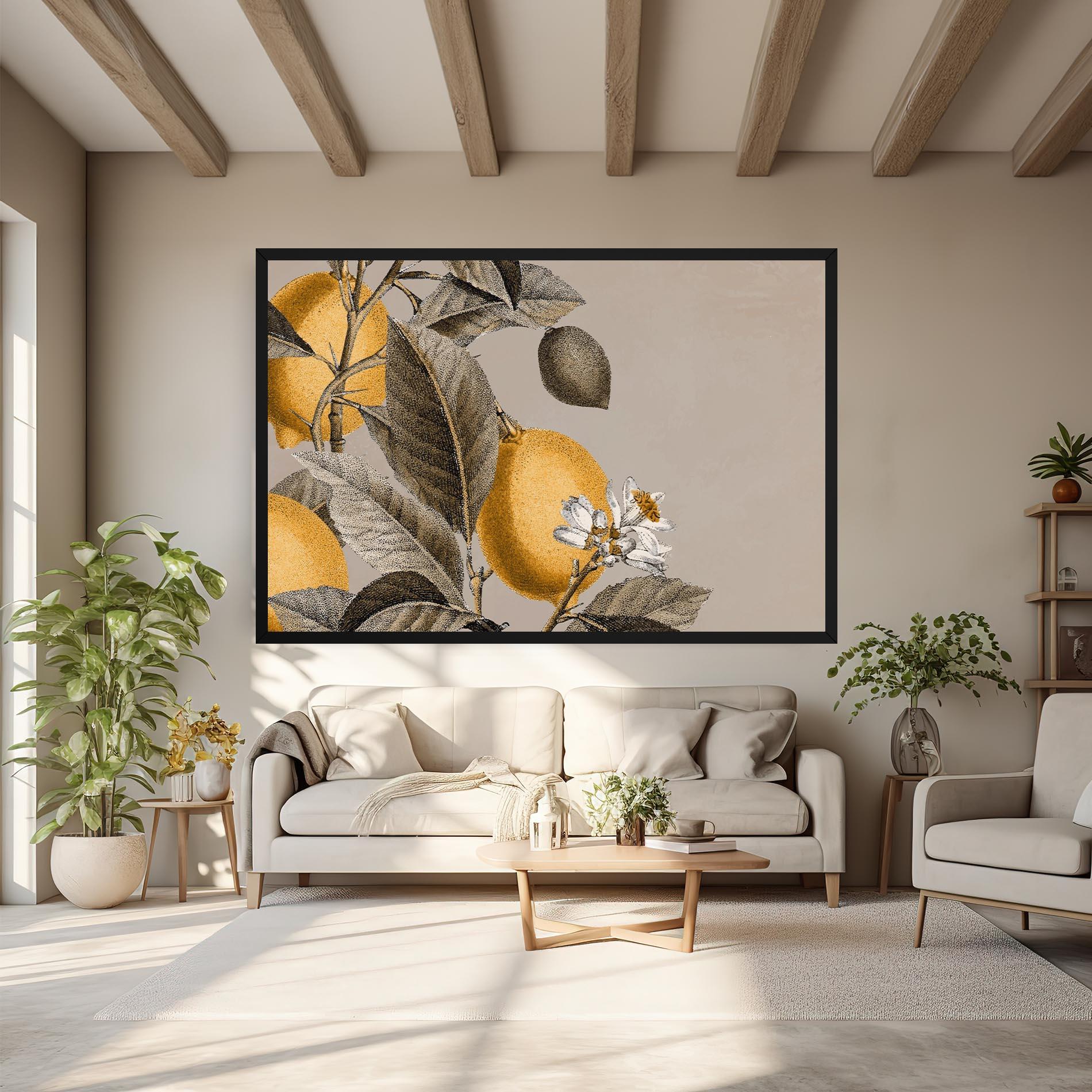 Vászonkép Lime Tree mockup 6