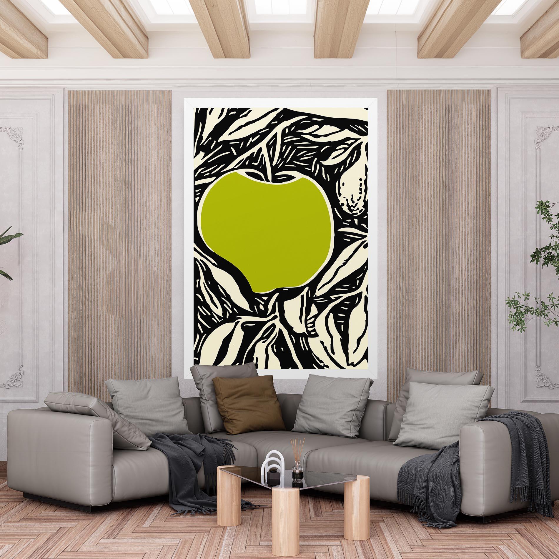 Vászonkép Green Apple mockup 6