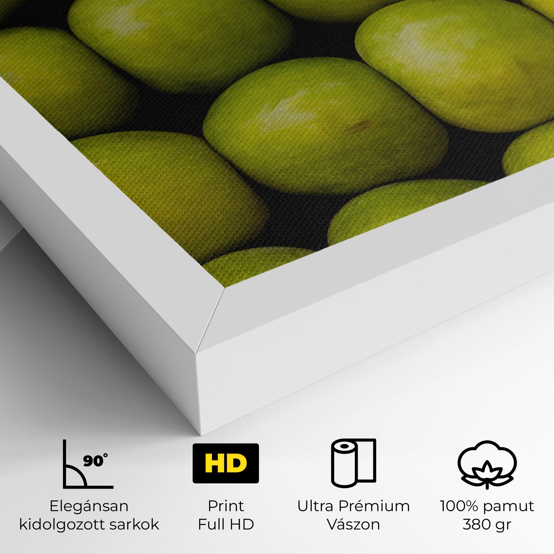 Vászonkép Apple Wall mockup 4