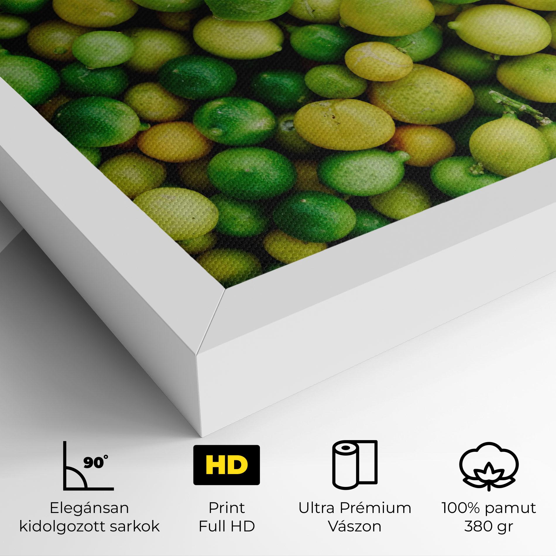 Vászonkép Green Lime mockup 4