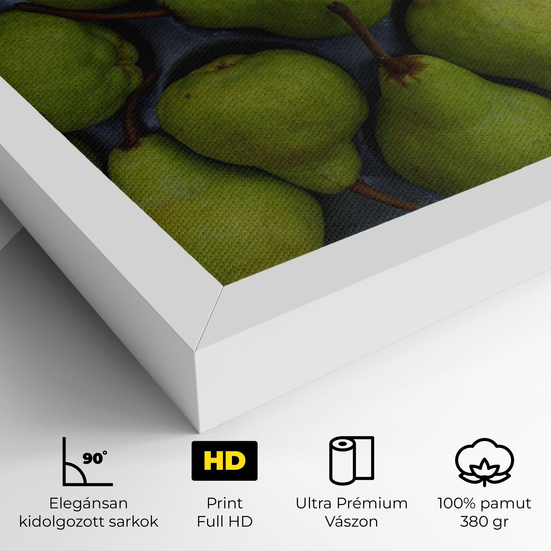 Vászonkép Green Pear mockup 4
