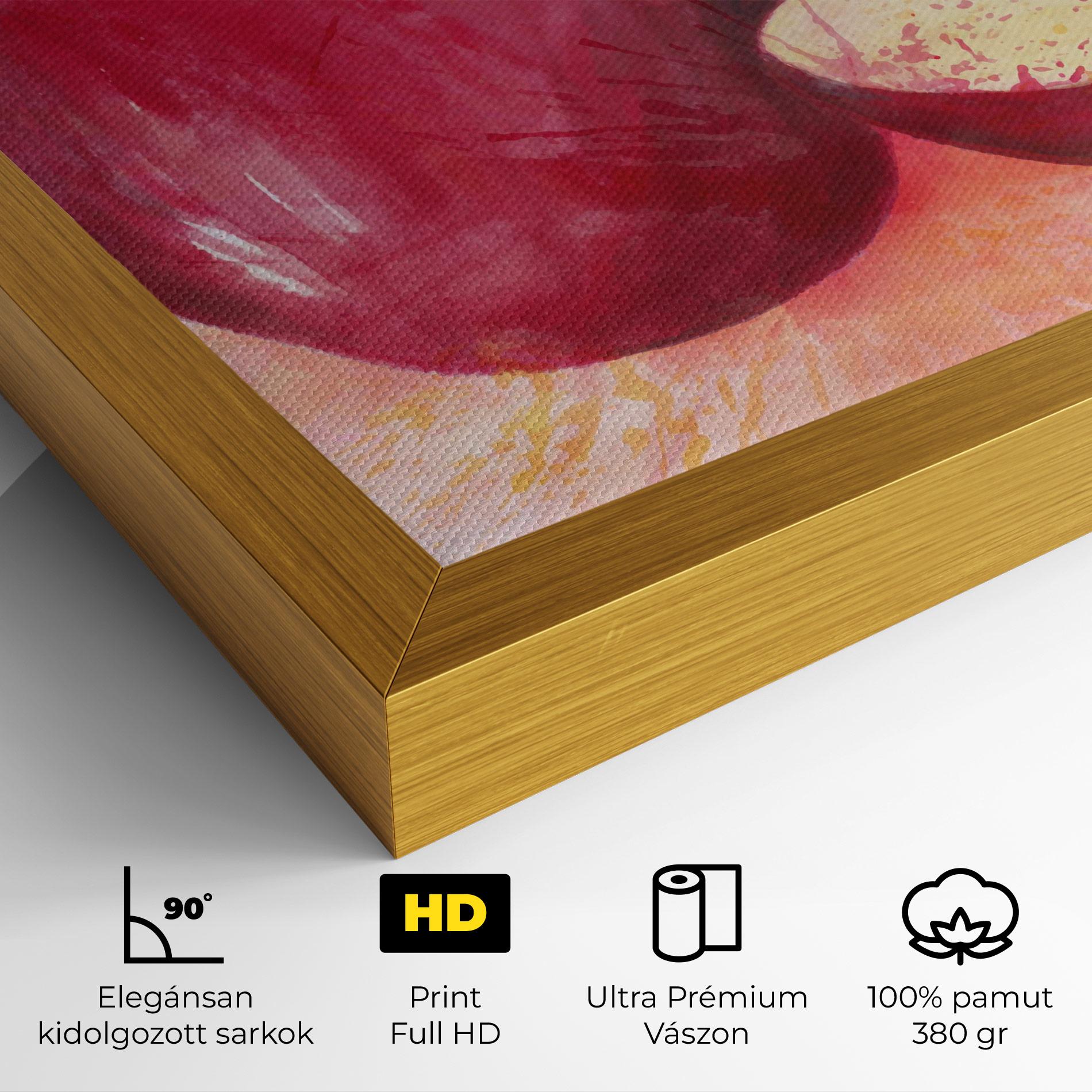 Vászonkép Apple Art mockup 4