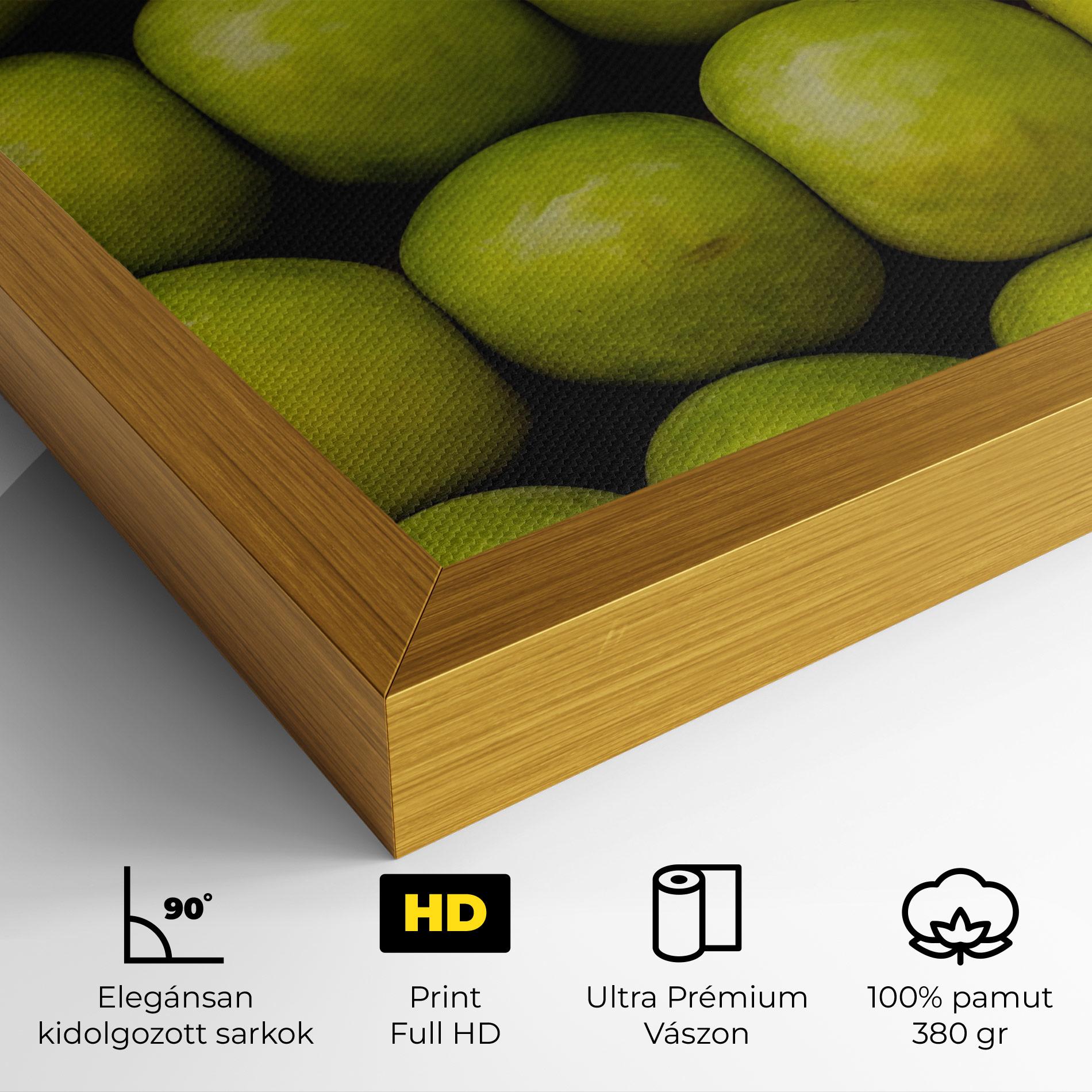 Vászonkép Apple Wall mockup 4