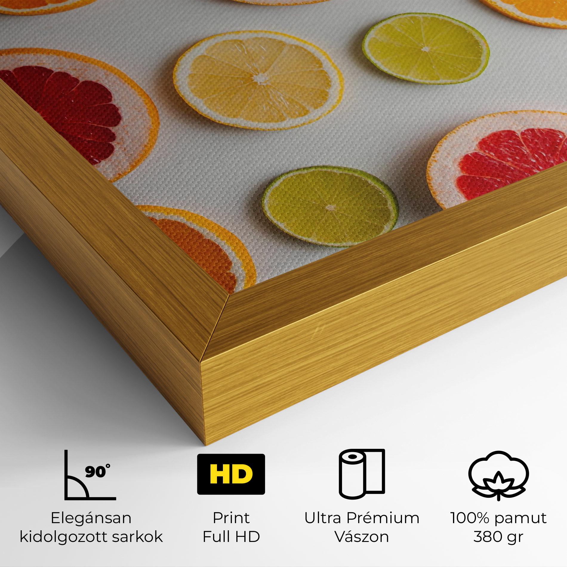 Vászonkép Grapefruit Mix mockup 4