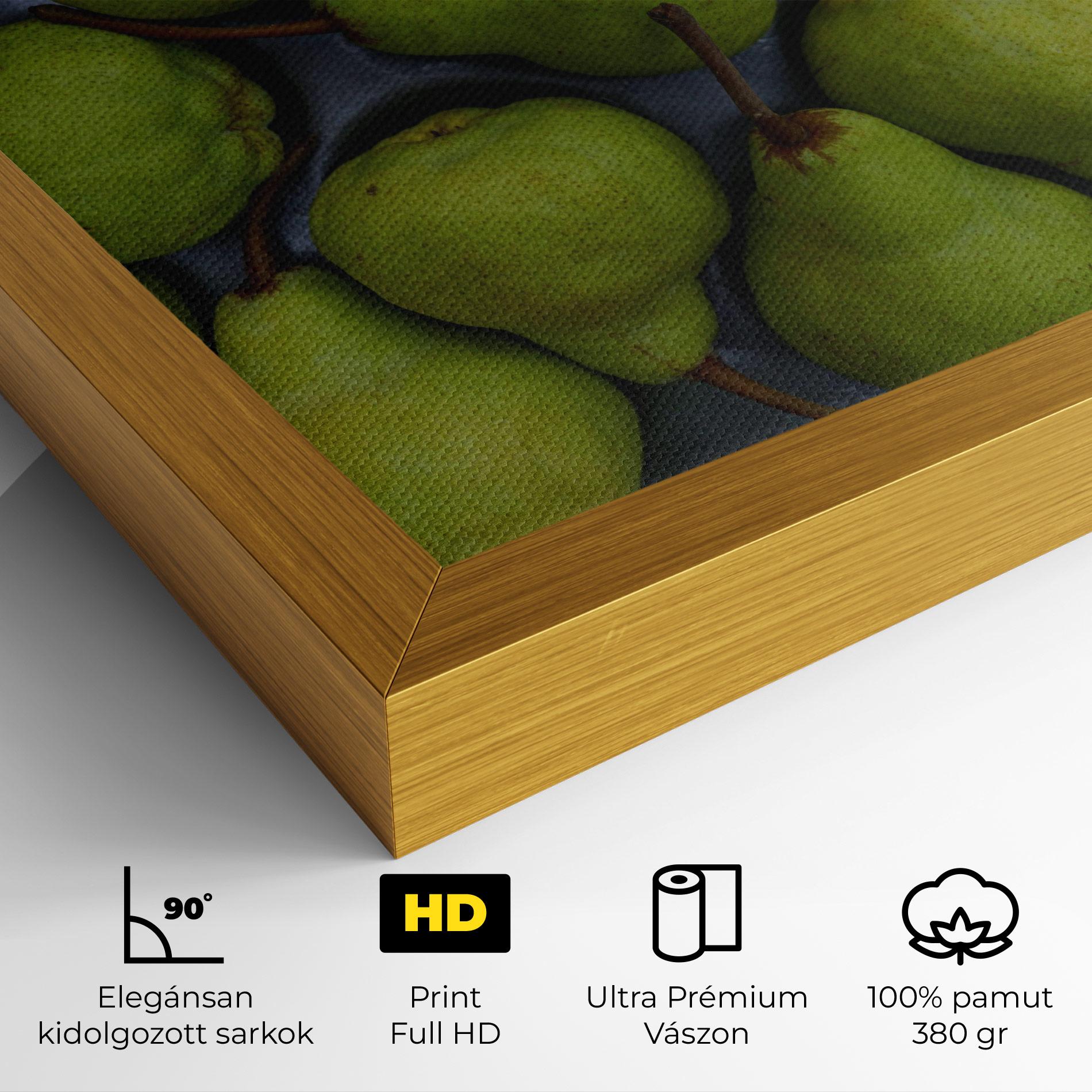 Vászonkép Green Pear mockup 4
