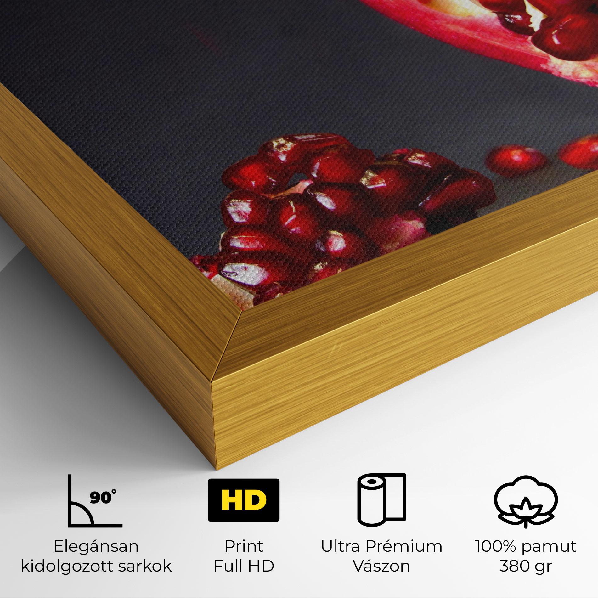 Vászonkép Open Pomegranate mockup 4