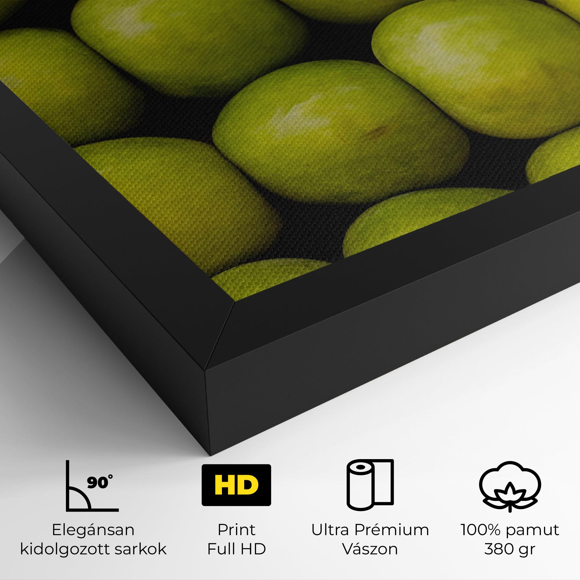 Vászonkép Apple Wall mockup 4
