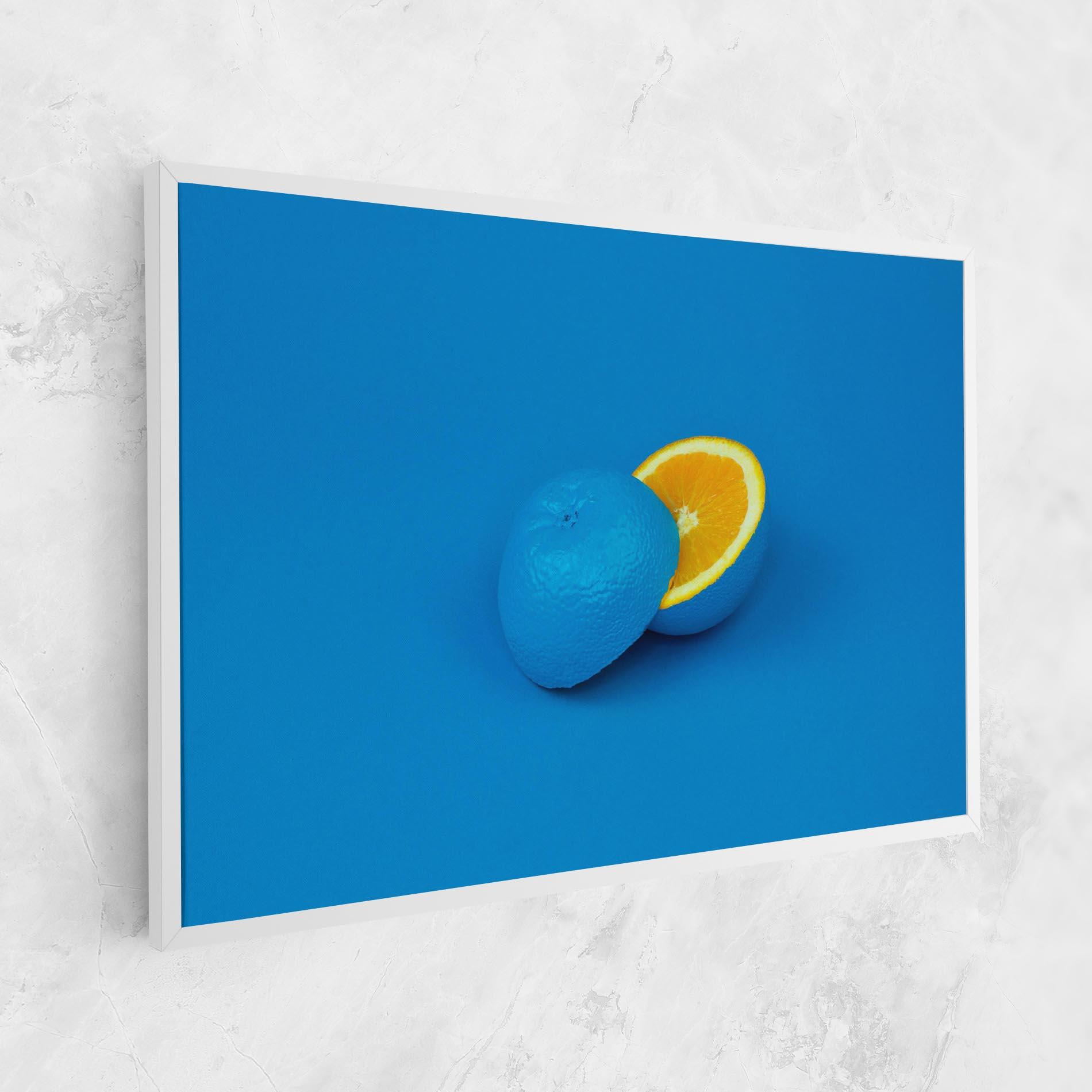 Vászonkép Blue Orange mockup 1