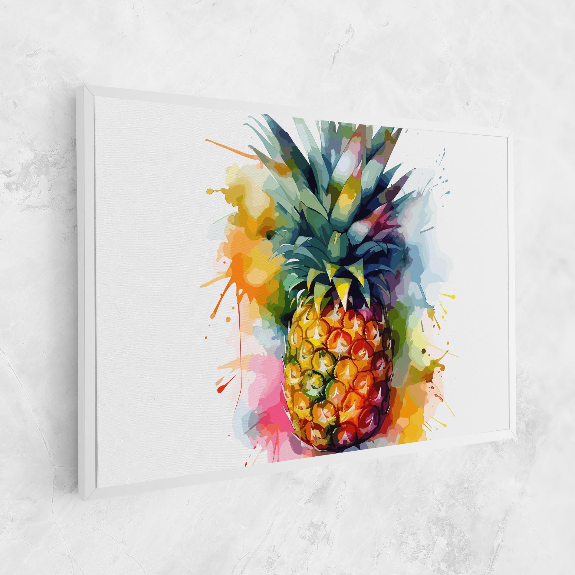 Vászonkép Color Mix Pineapple mockup 1
