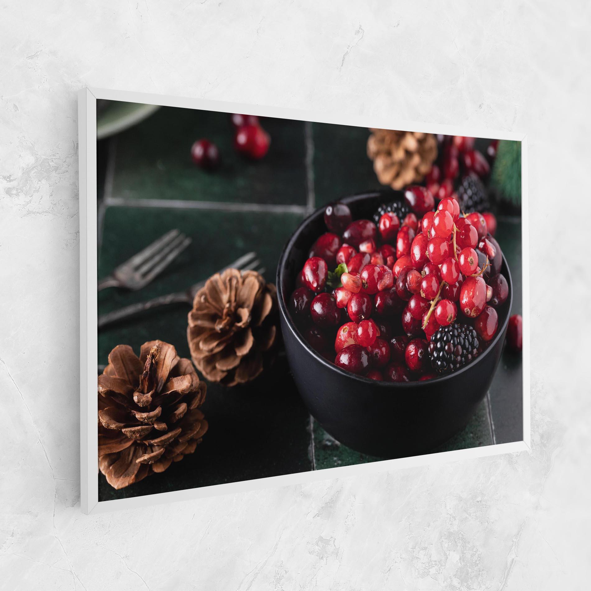 Vászonkép Red Berries mockup 1