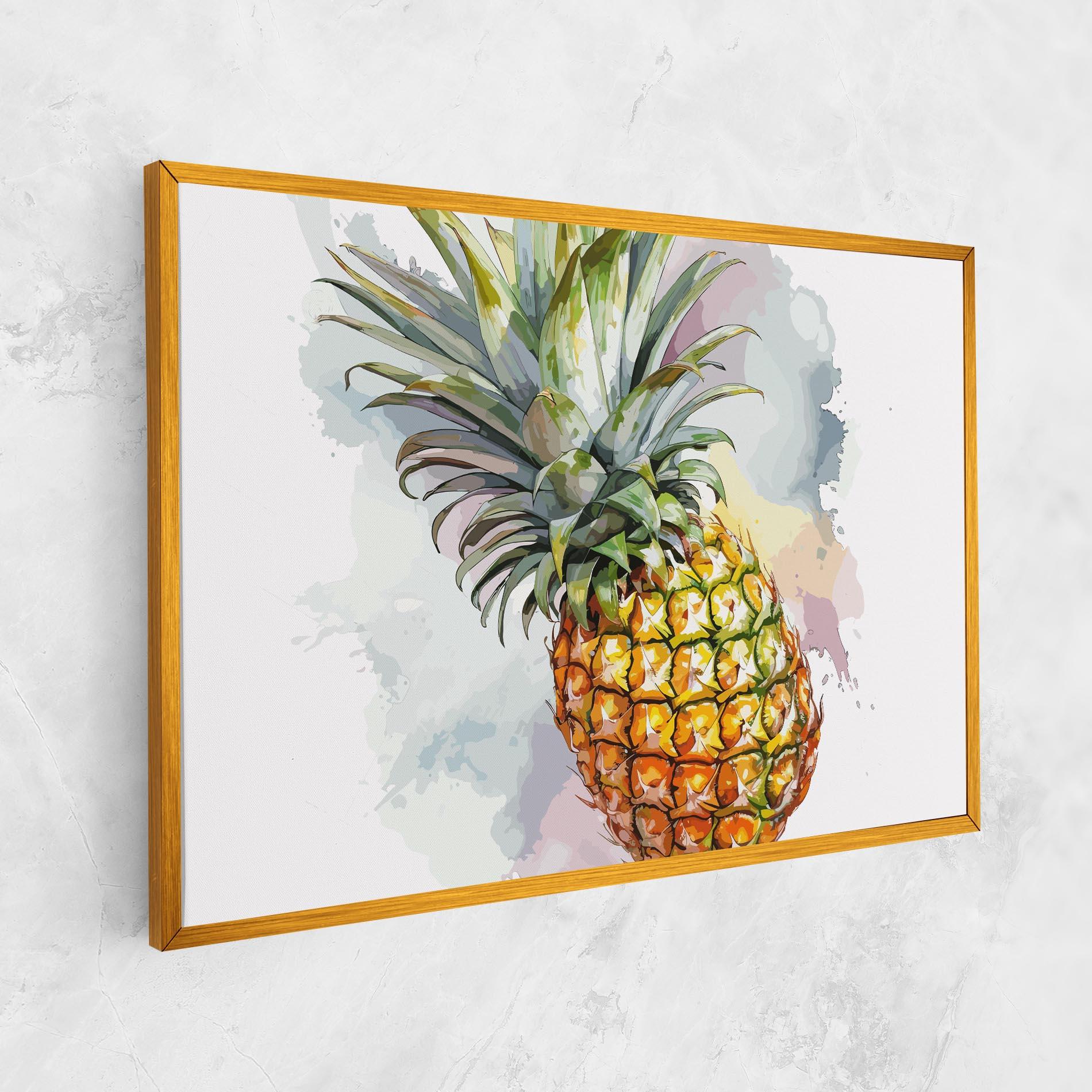 Vászonkép Artistic Pineapple mockup 1