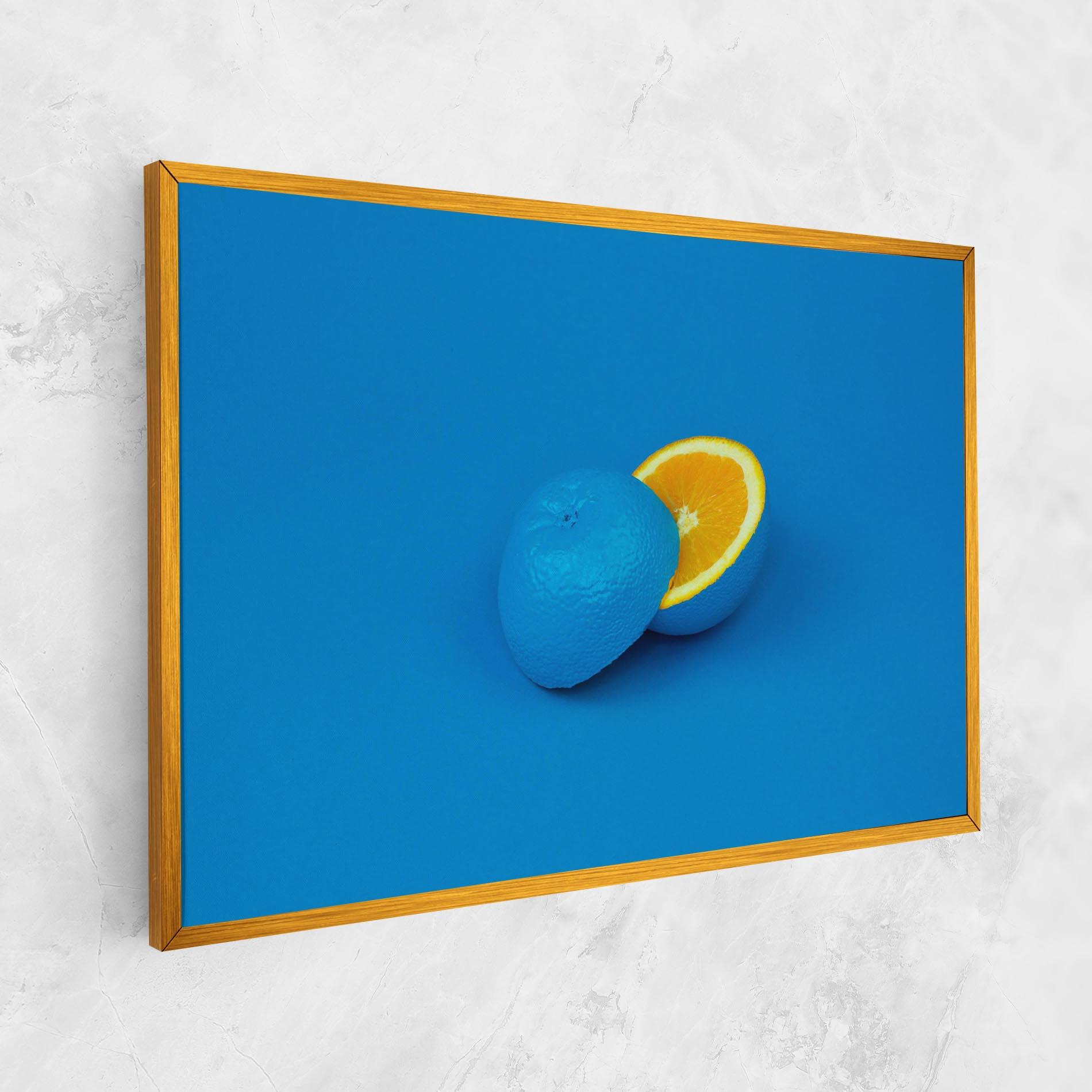 Vászonkép Blue Orange mockup 1