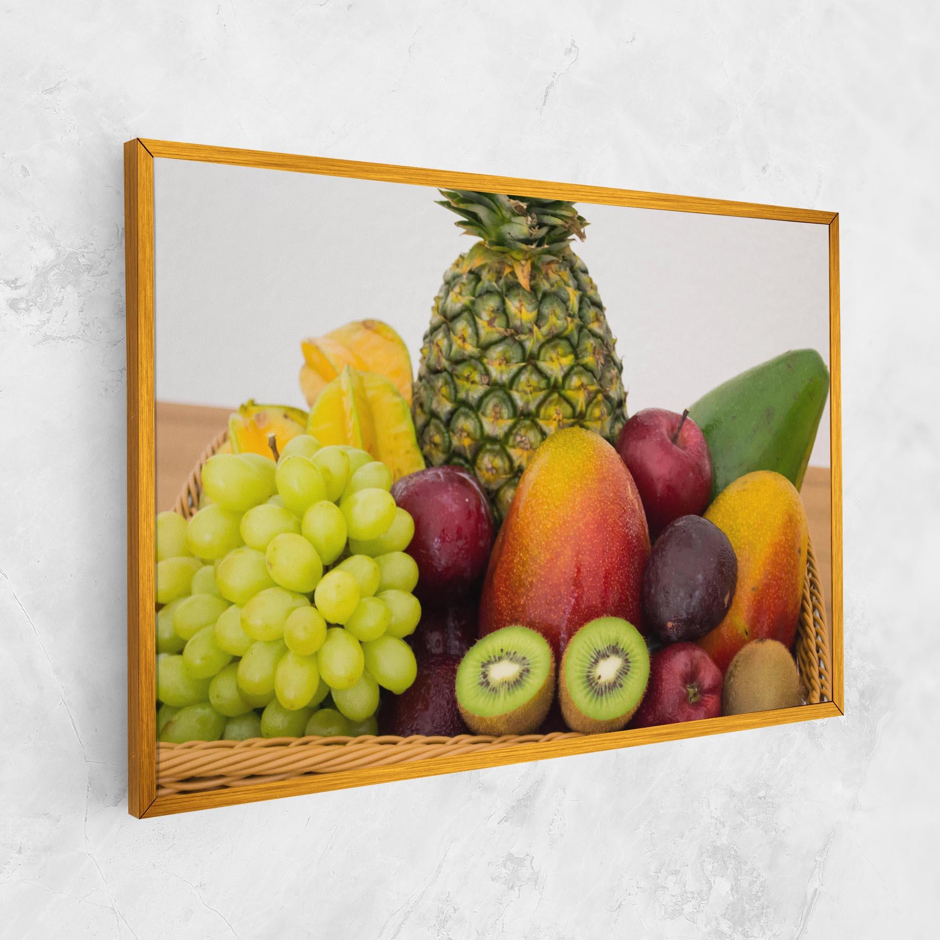 Vászonkép Fruit Basket mockup 1