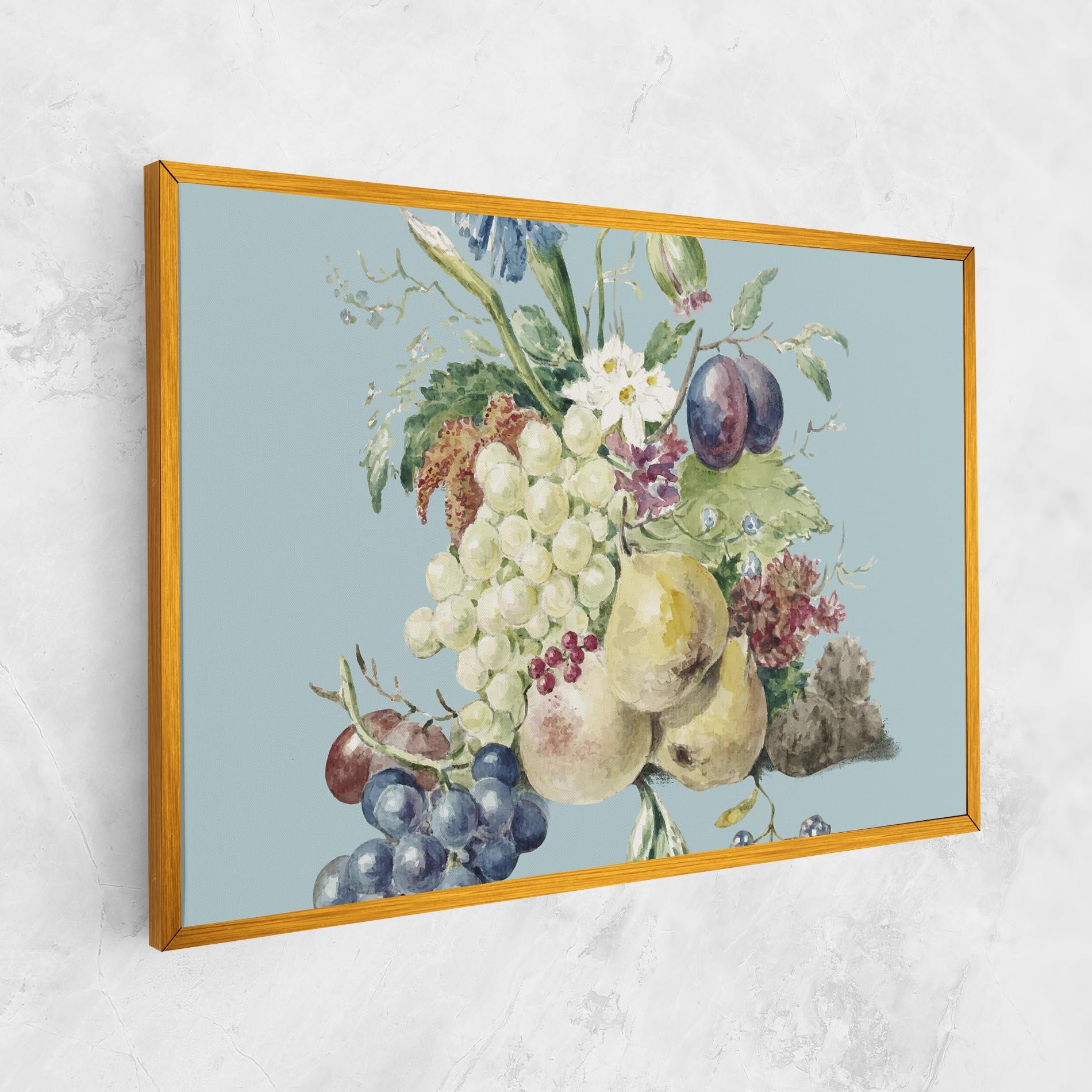 Vászonkép Fruit Paintig mockup 1