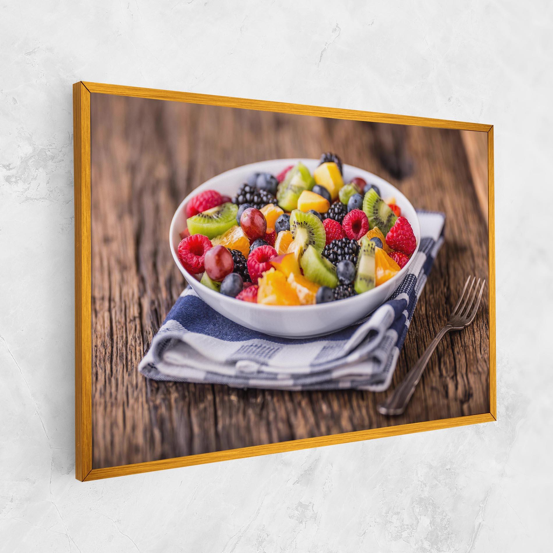 Vászonkép Fruit Salad mockup 1