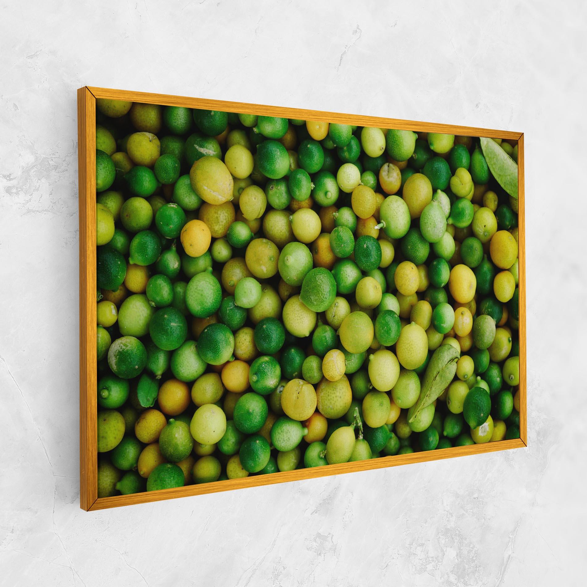 Vászonkép Green Lime mockup 1