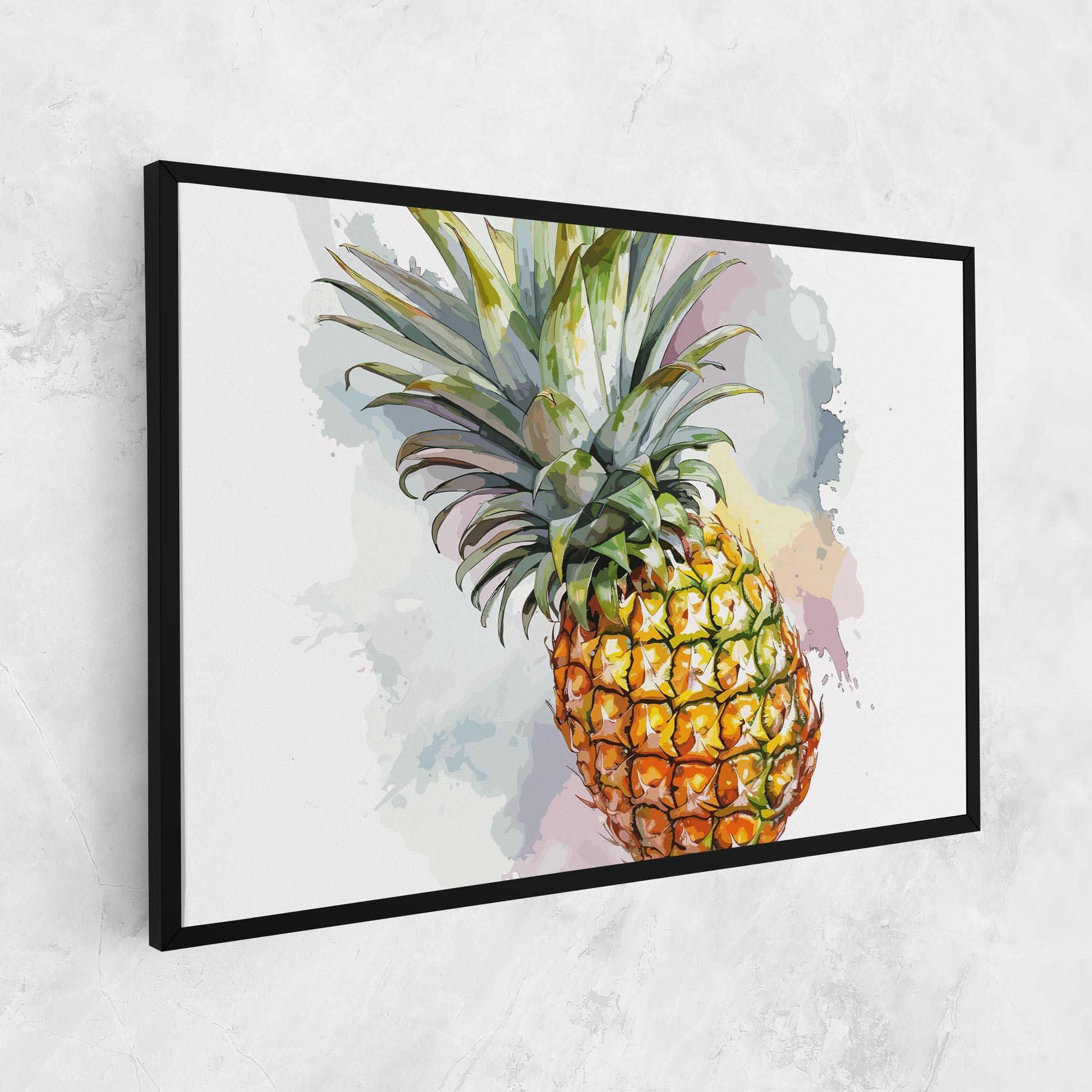Vászonkép Artistic Pineapple mockup 1