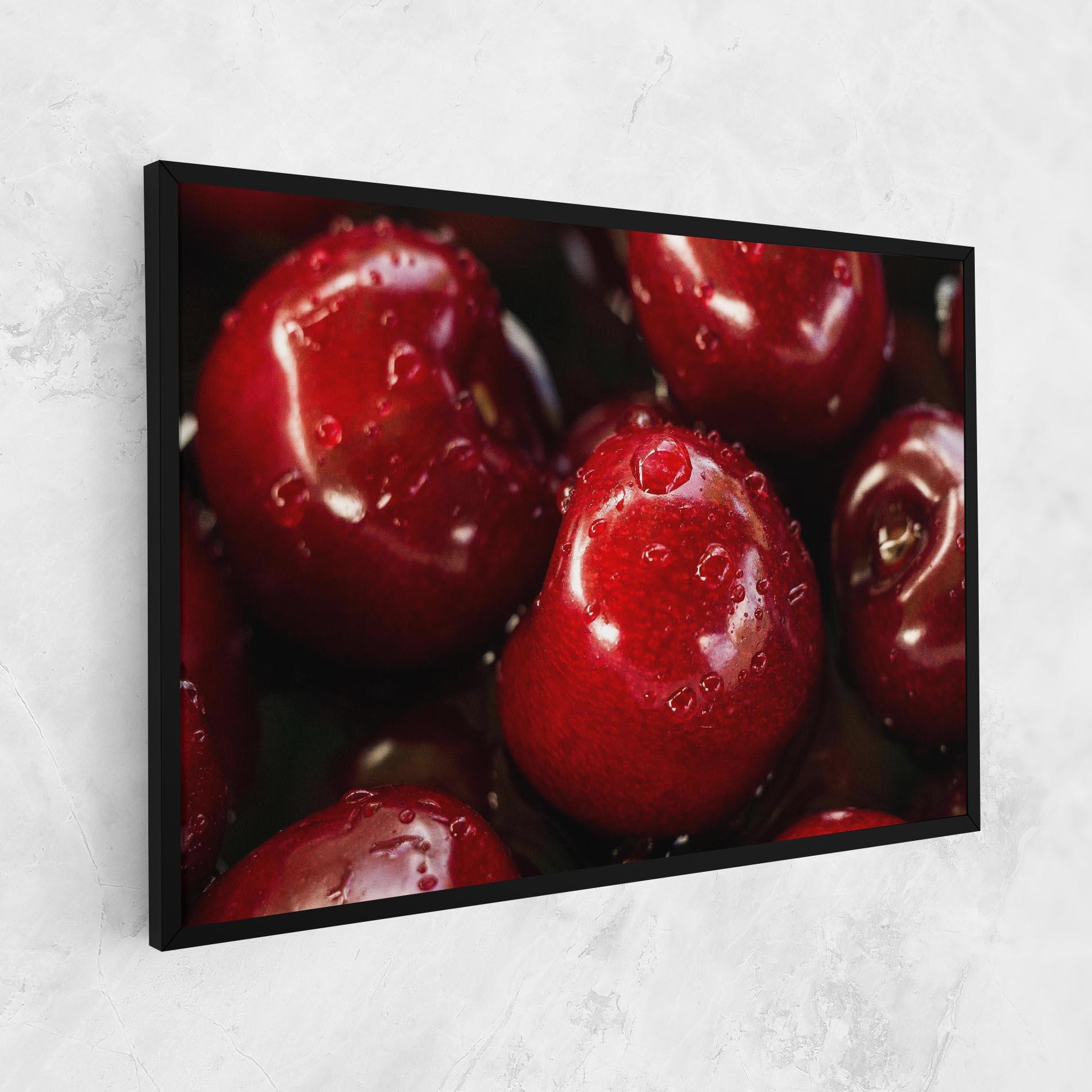 Vászonkép Cherries mockup 1