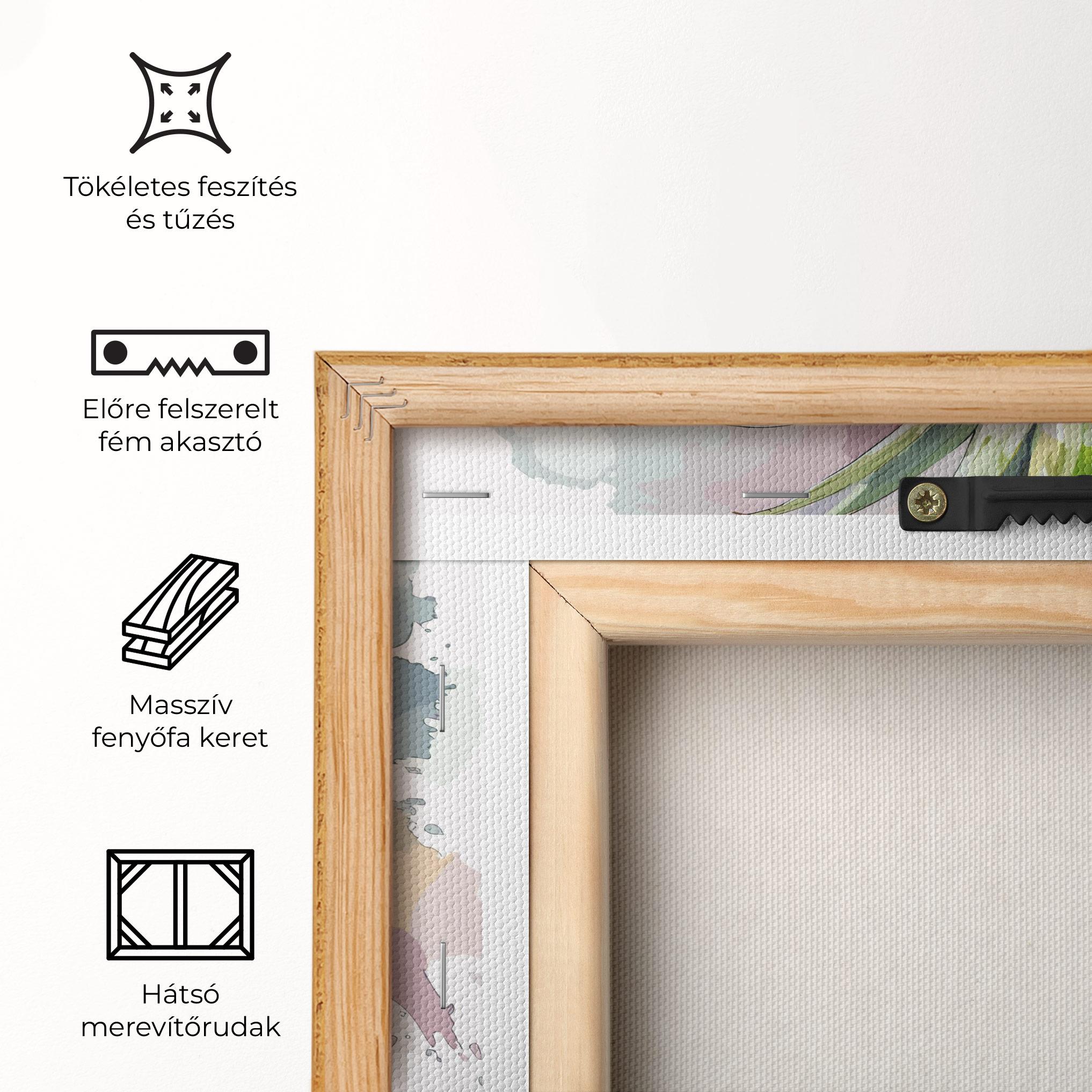 Vászonkép Artistic Pineapple mockup 5