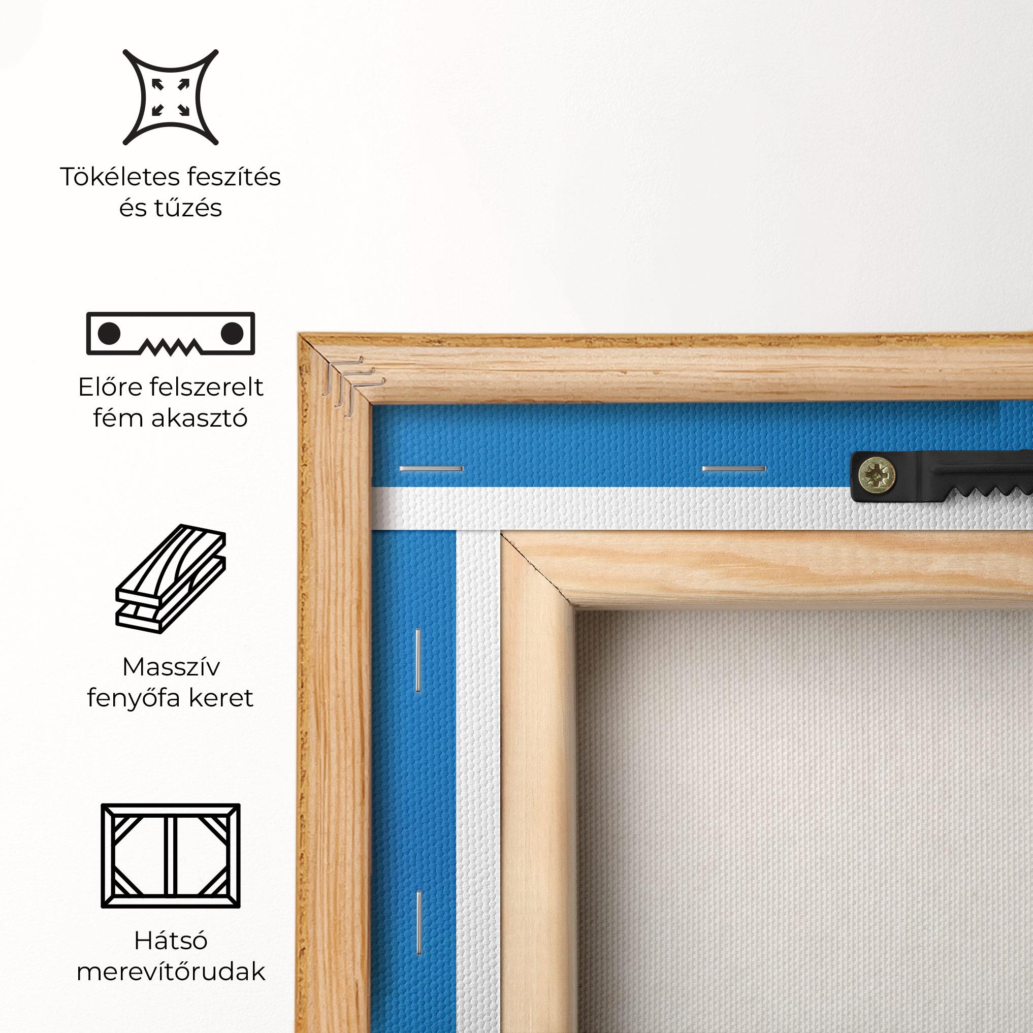 Vászonkép Blue Orange mockup 5