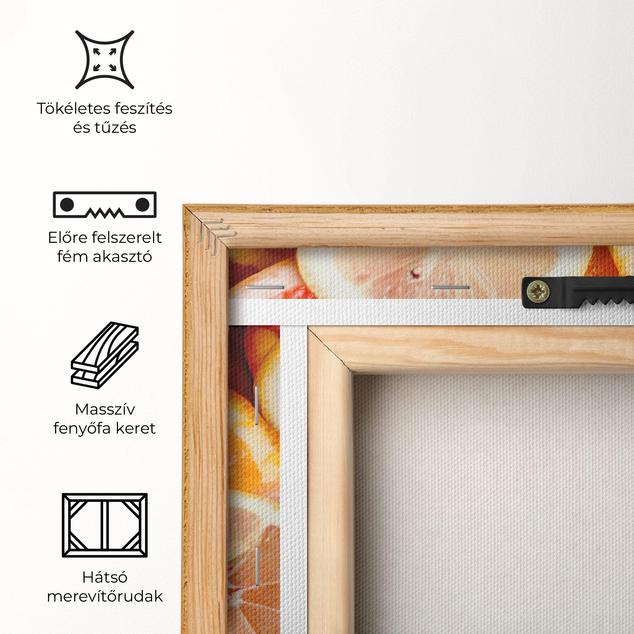 Vászonkép Citrus Fruits mockup 5