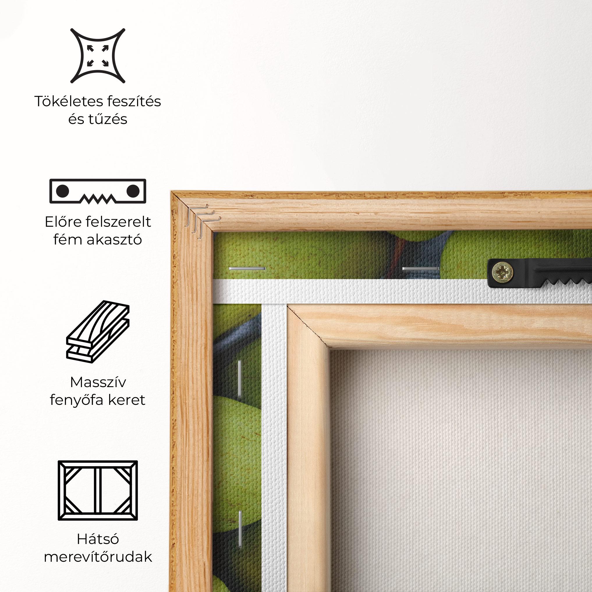 Vászonkép Green Pear mockup 5