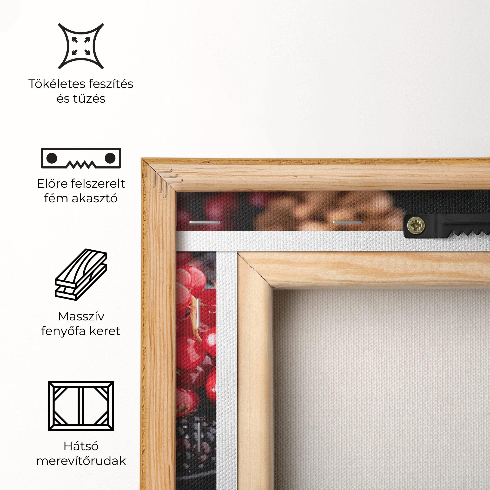 Vászonkép Red Berries mockup 5