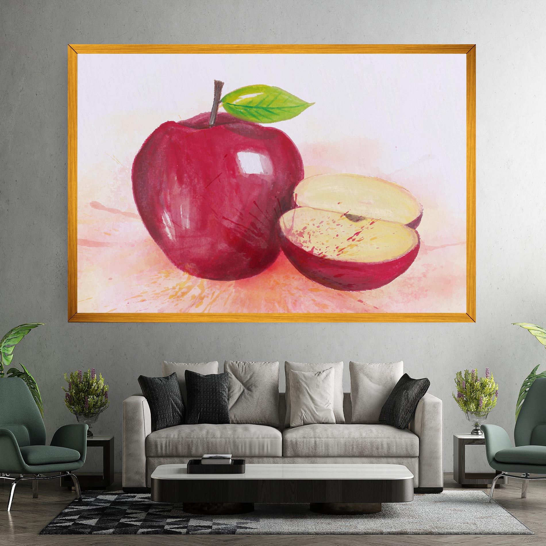 Vászonkép Apple Art mockup 7